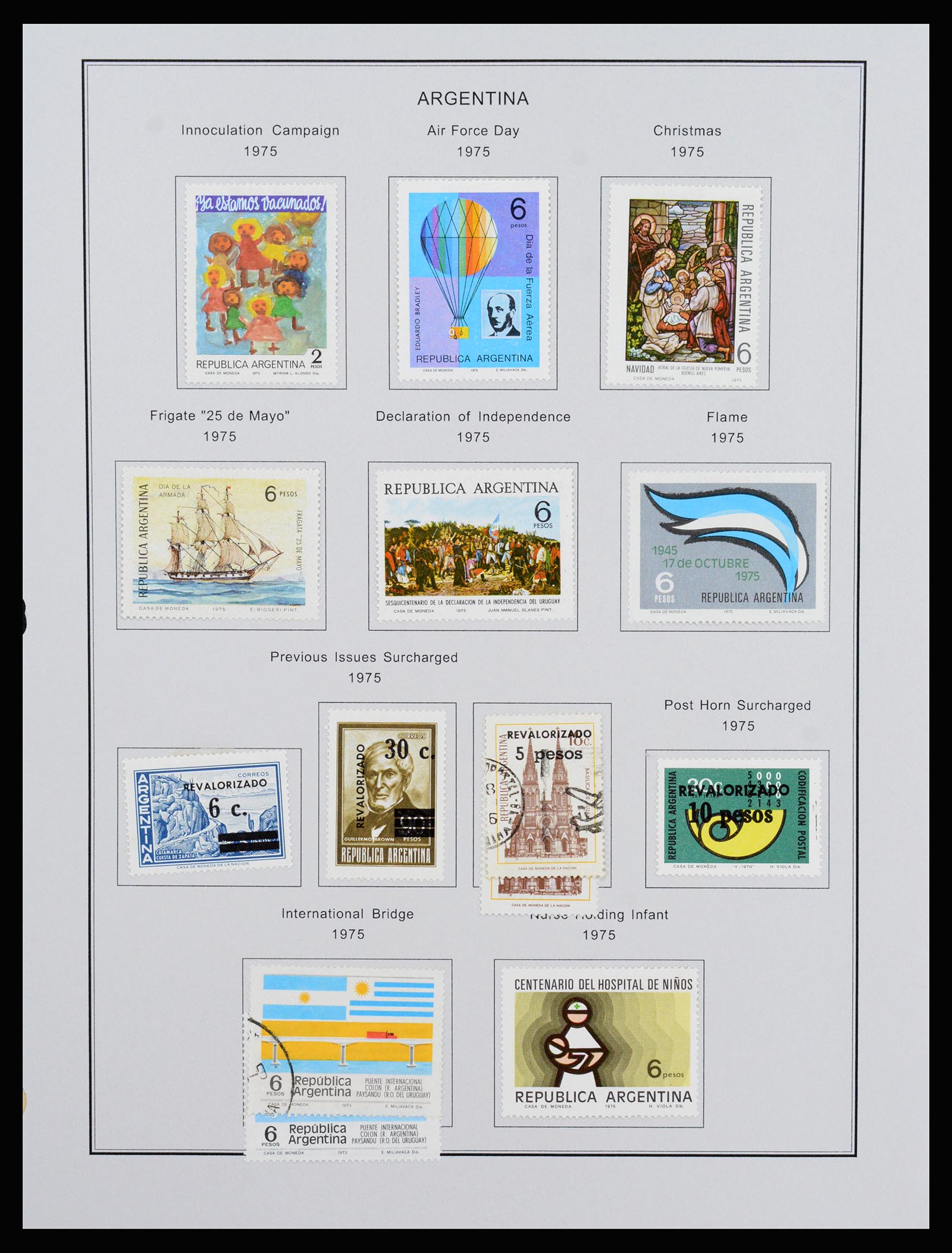 37215 099 - Postzegelverzameling 37215 Argentinië 1858-2003.