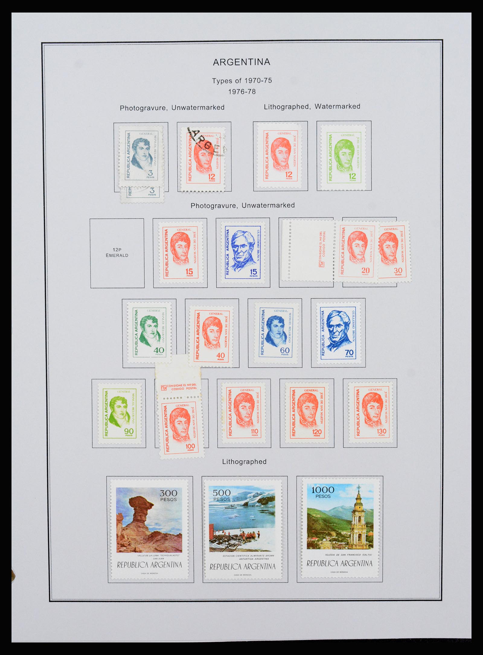 37215 100 - Postzegelverzameling 37215 Argentinië 1858-2003.