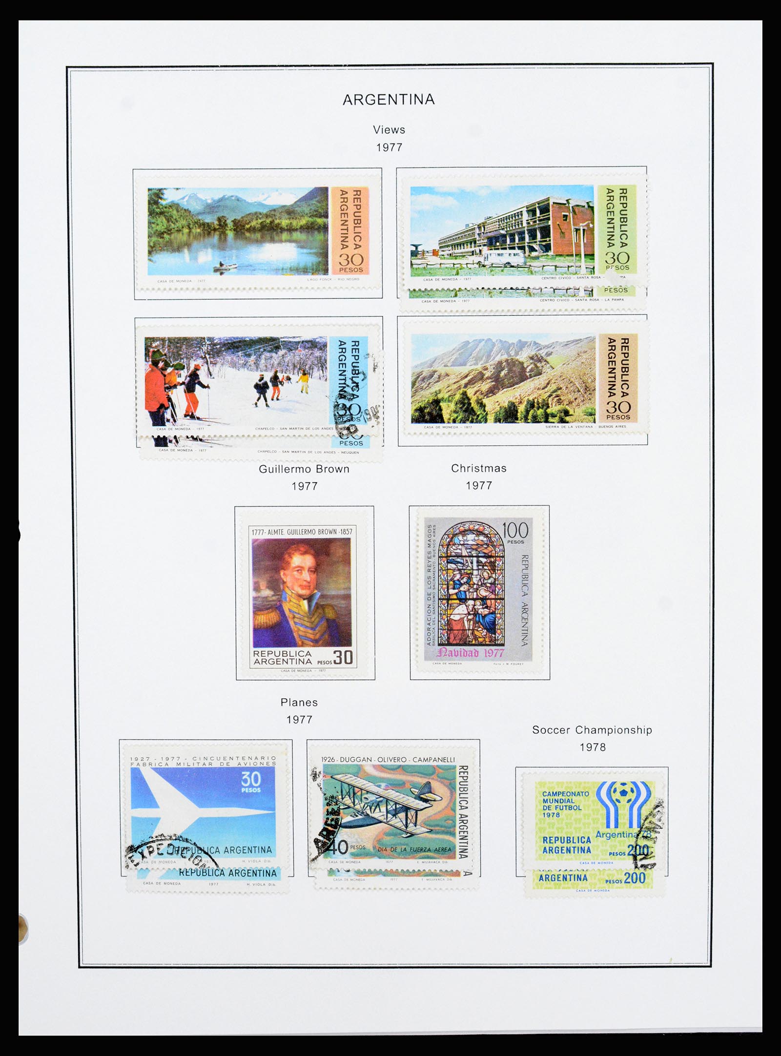 37215 104 - Postzegelverzameling 37215 Argentinië 1858-2003.