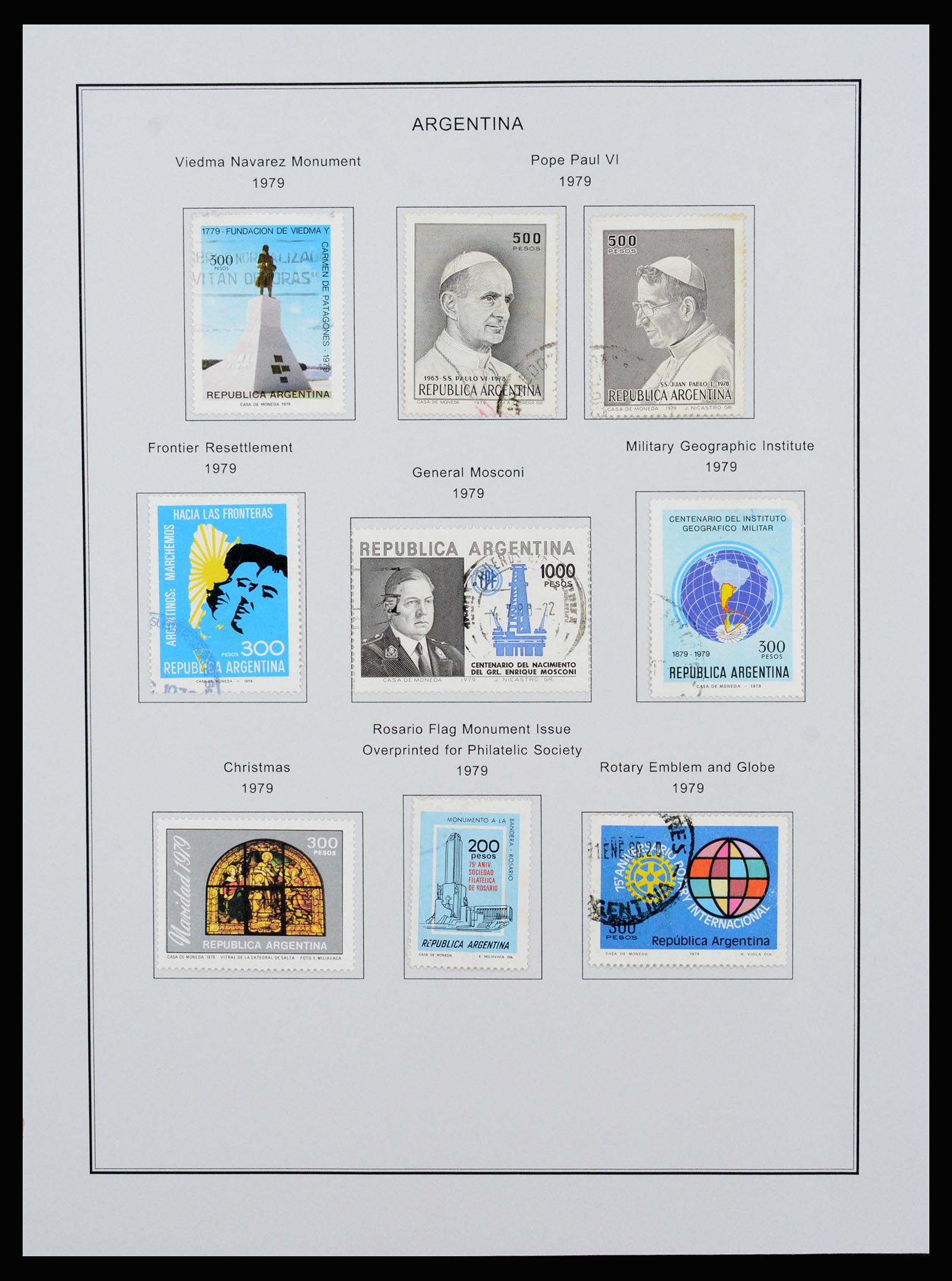 37215 115 - Postzegelverzameling 37215 Argentinië 1858-2003.