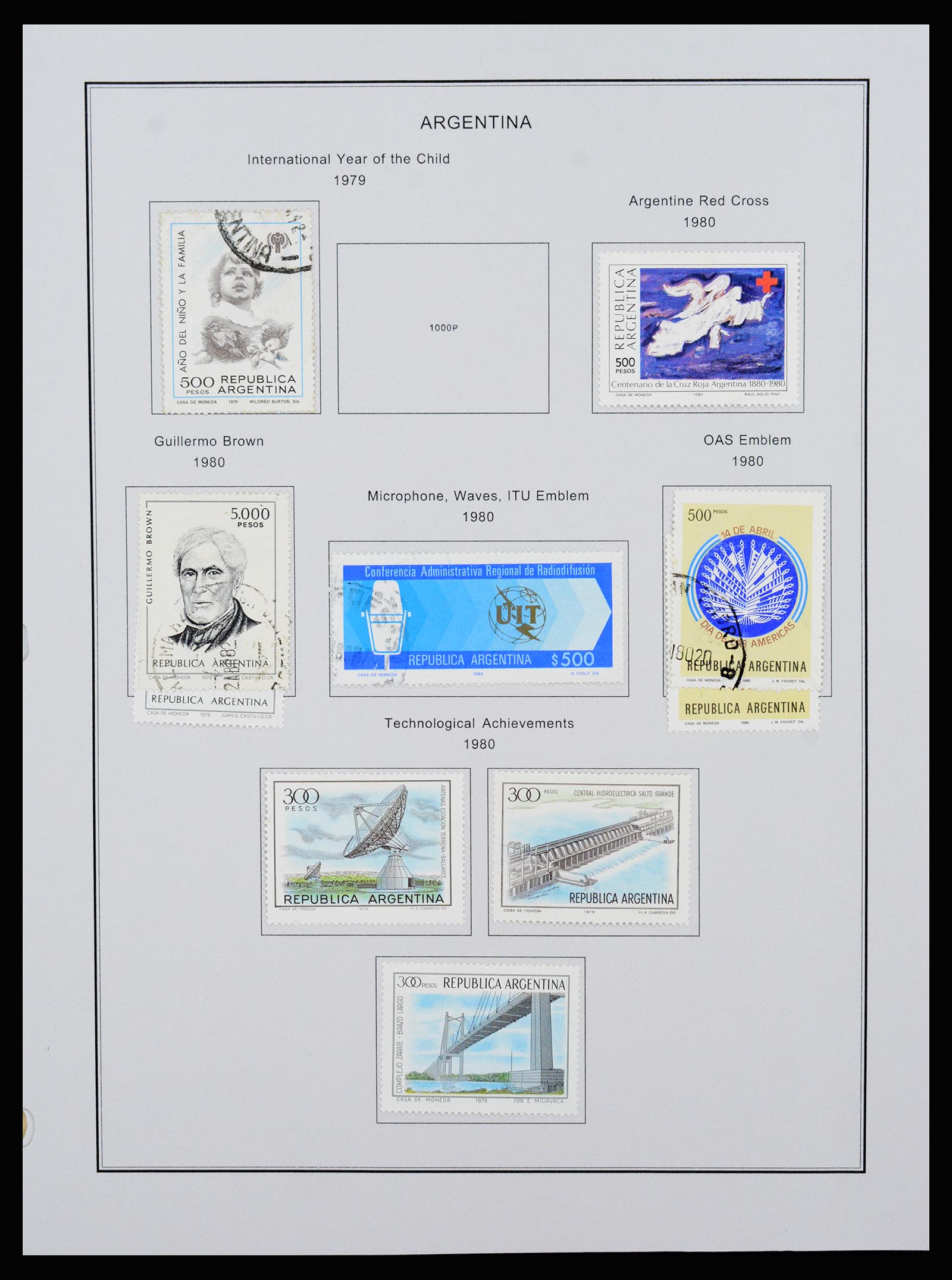 37215 116 - Postzegelverzameling 37215 Argentinië 1858-2003.