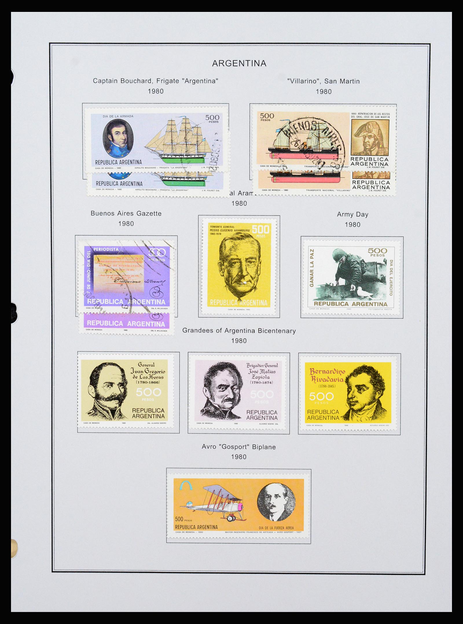 37215 118 - Postzegelverzameling 37215 Argentinië 1858-2003.