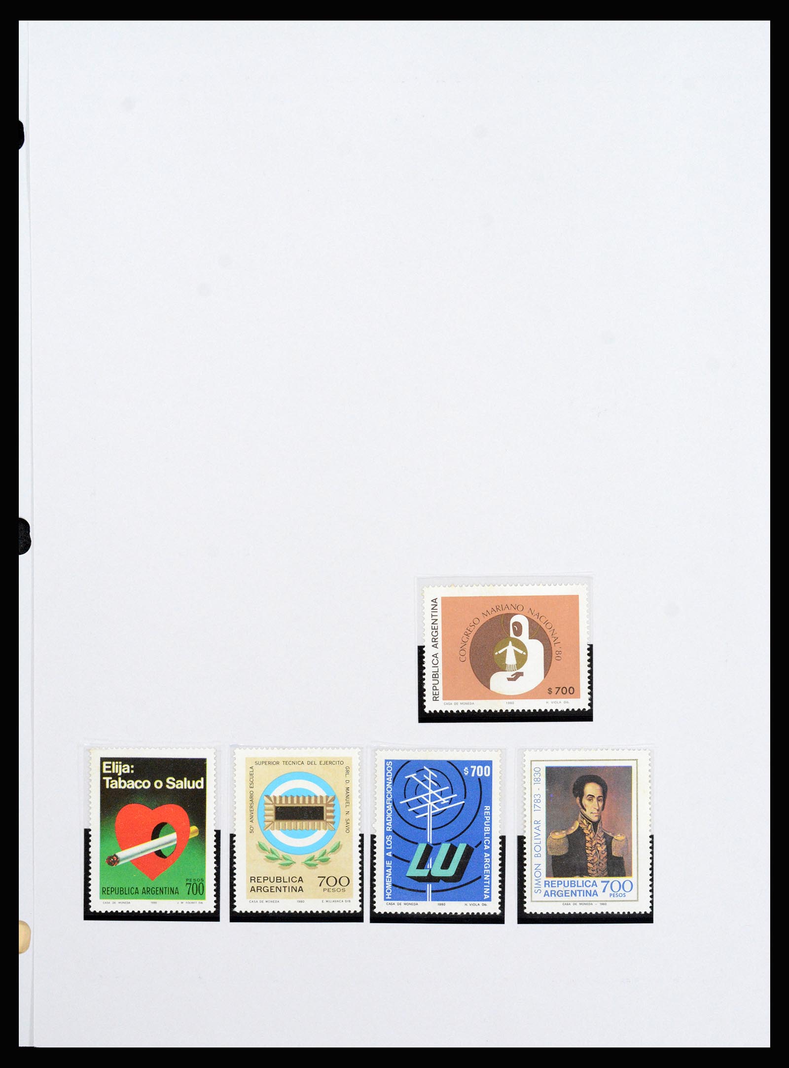 37215 120 - Postzegelverzameling 37215 Argentinië 1858-2003.