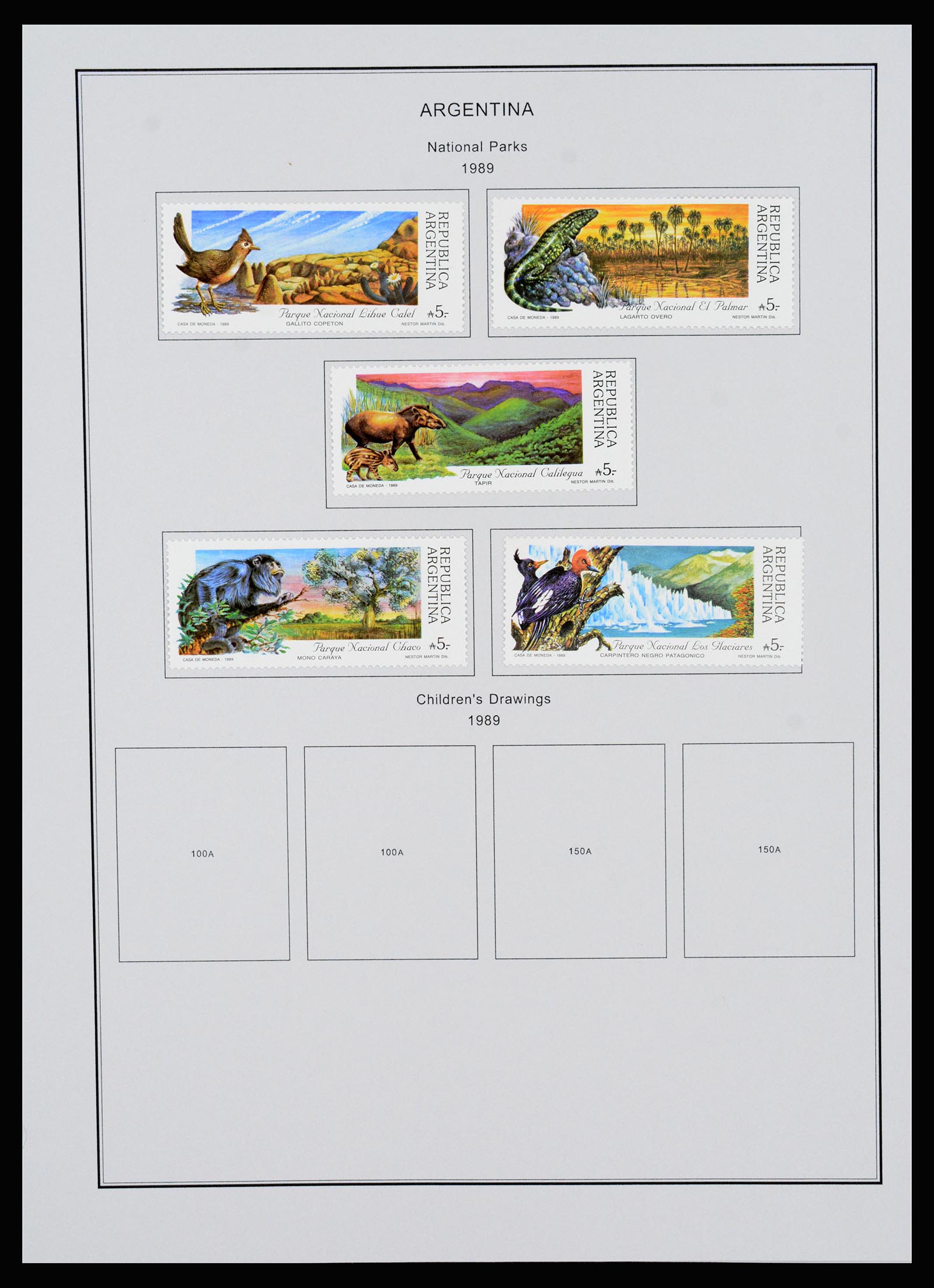 37215 273 - Postzegelverzameling 37215 Argentinië 1858-2003.