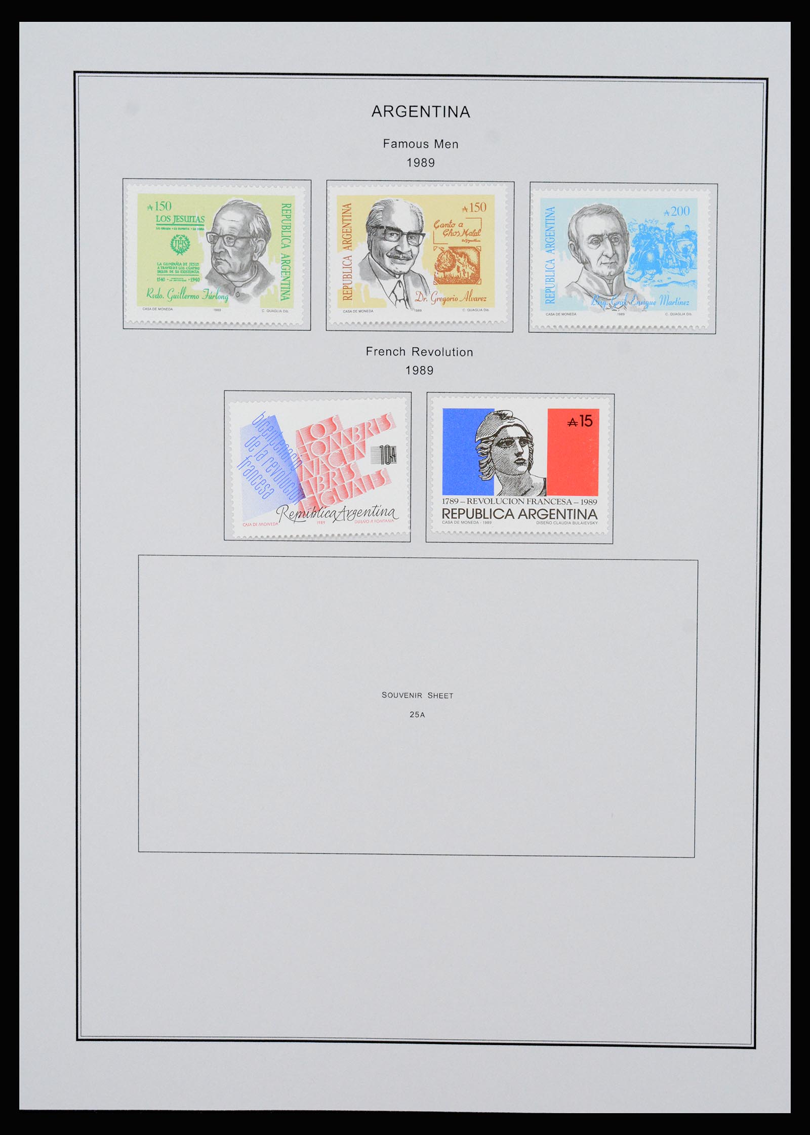 37215 274 - Postzegelverzameling 37215 Argentinië 1858-2003.