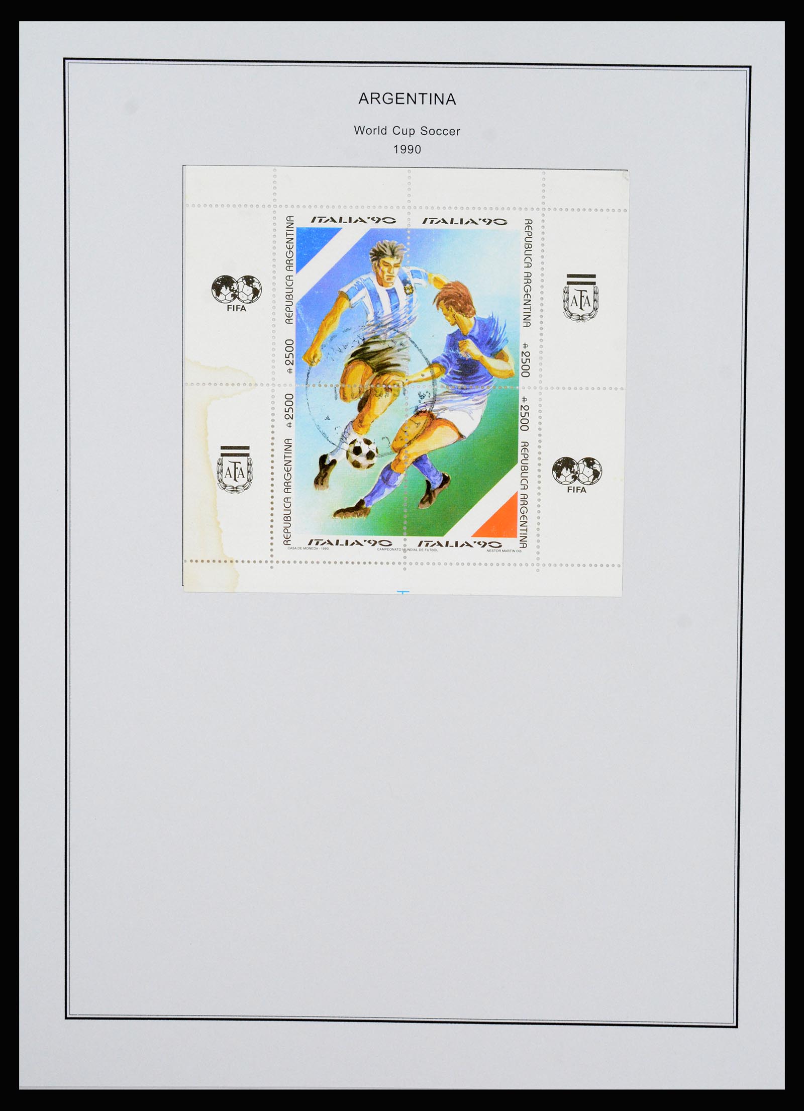 37215 279 - Postzegelverzameling 37215 Argentinië 1858-2003.