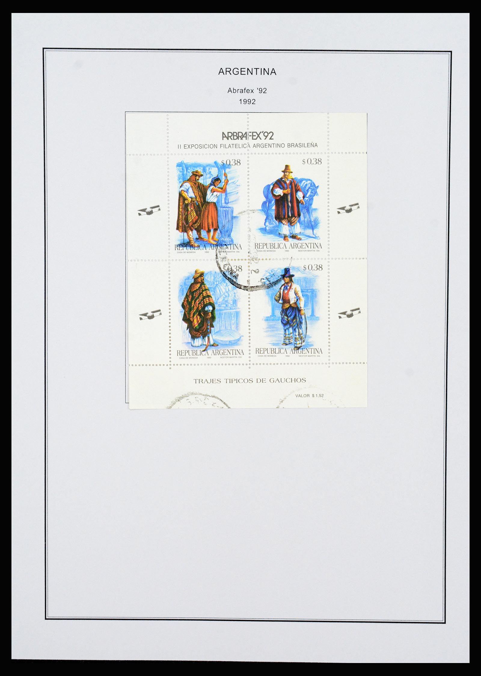 37215 289 - Postzegelverzameling 37215 Argentinië 1858-2003.