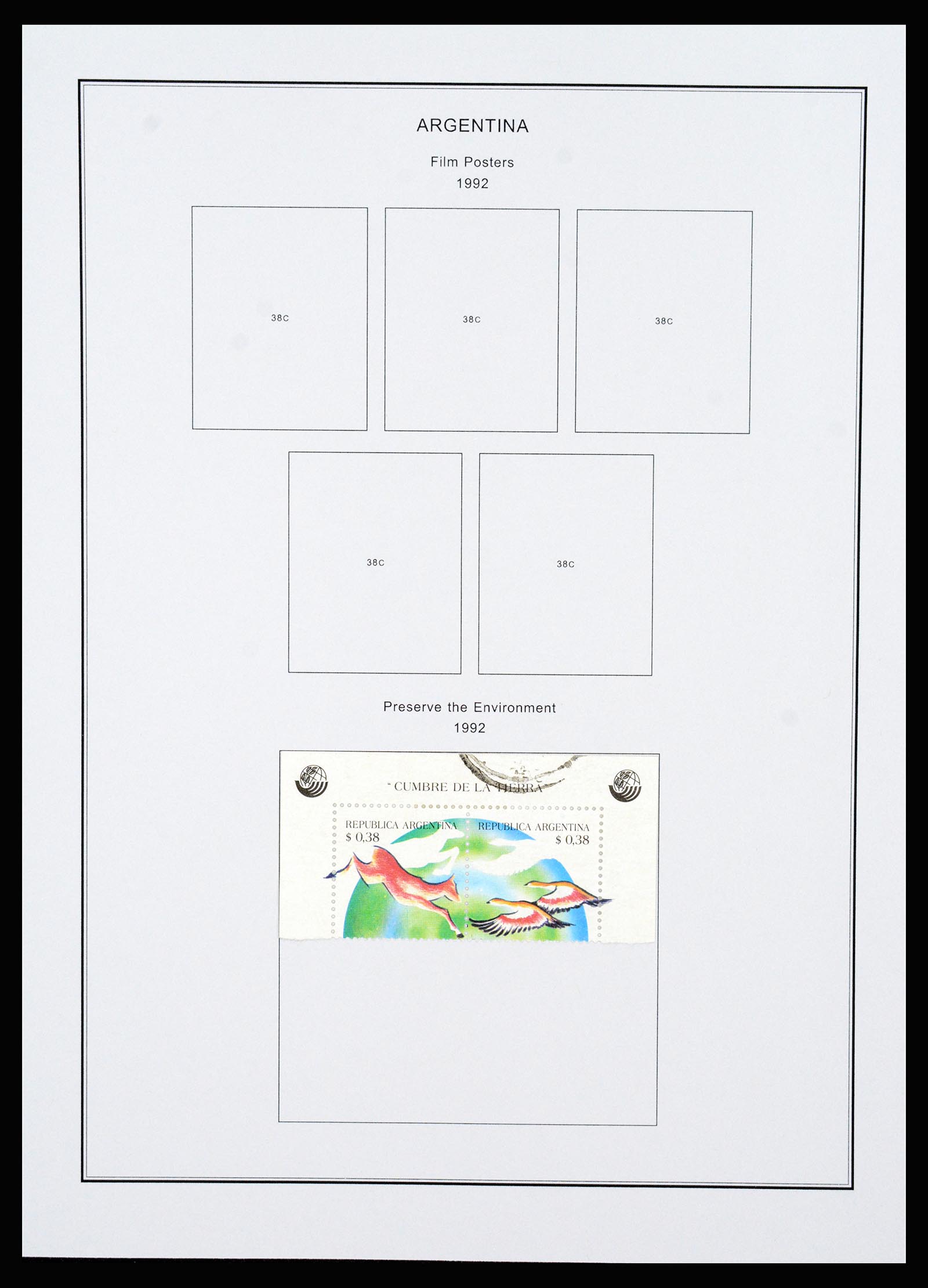 37215 291 - Stamp collection 37215 Argentina 1858-2003.