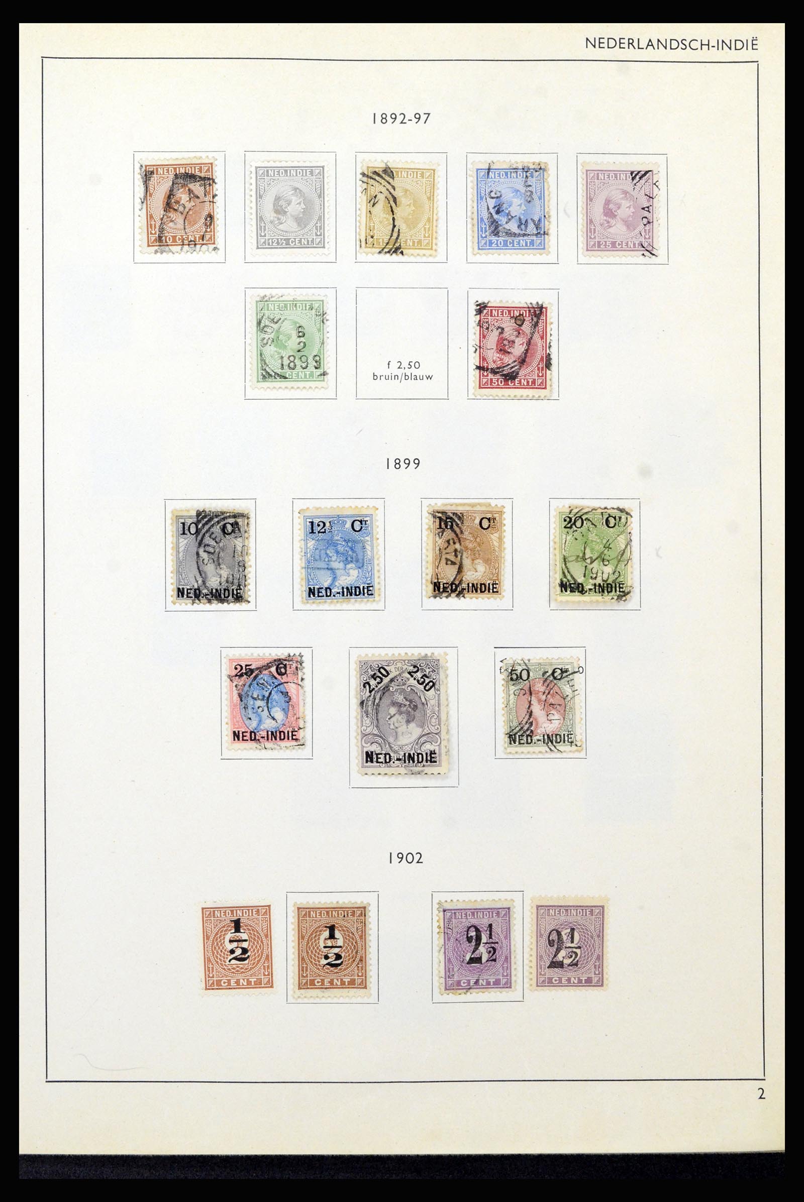 37217 002 - Stamp collection 37217 Dutch territories 1864-1975.