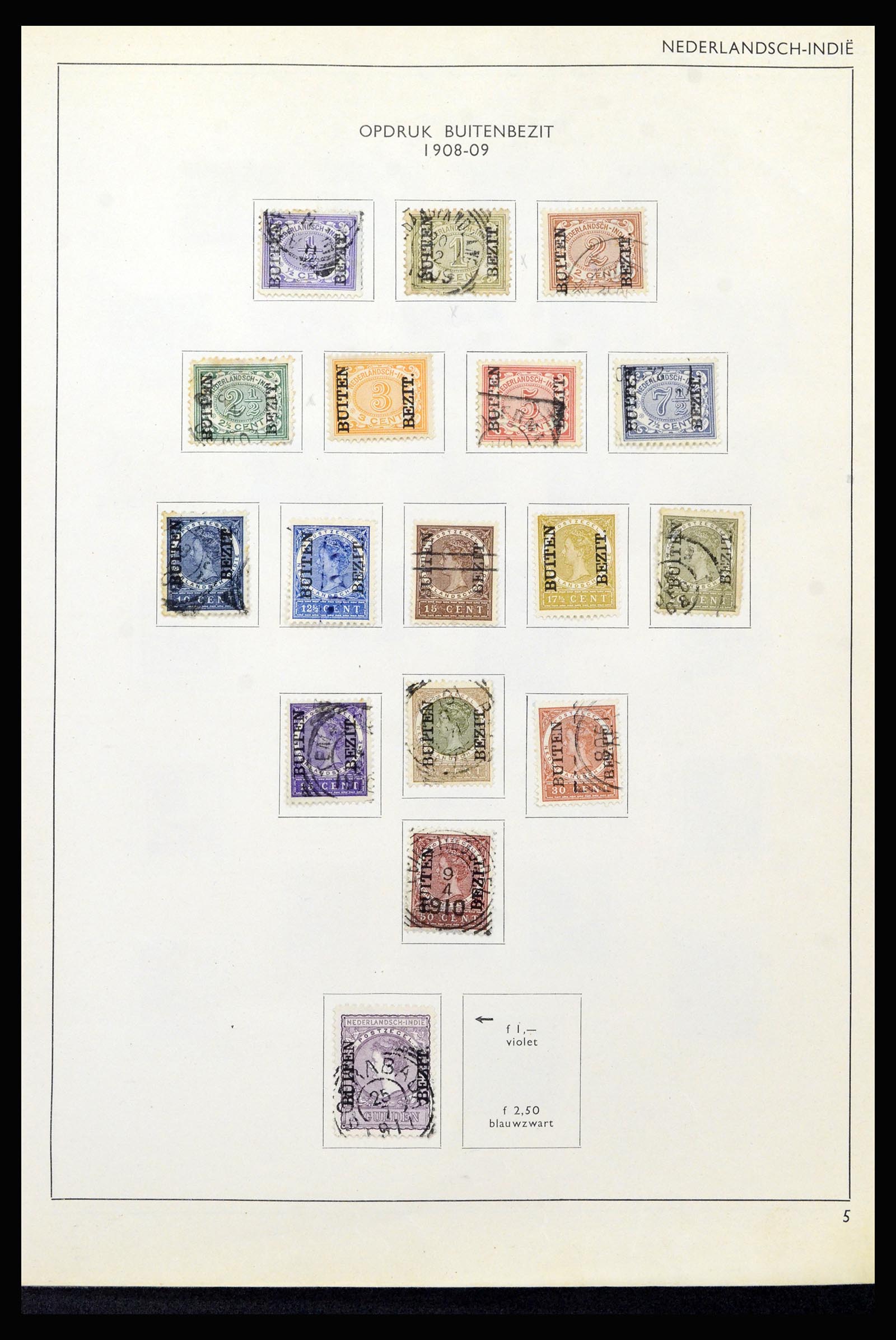 37217 005 - Postzegelverzameling 37217 Overzeese Gebiedsdelen 1864-1975.