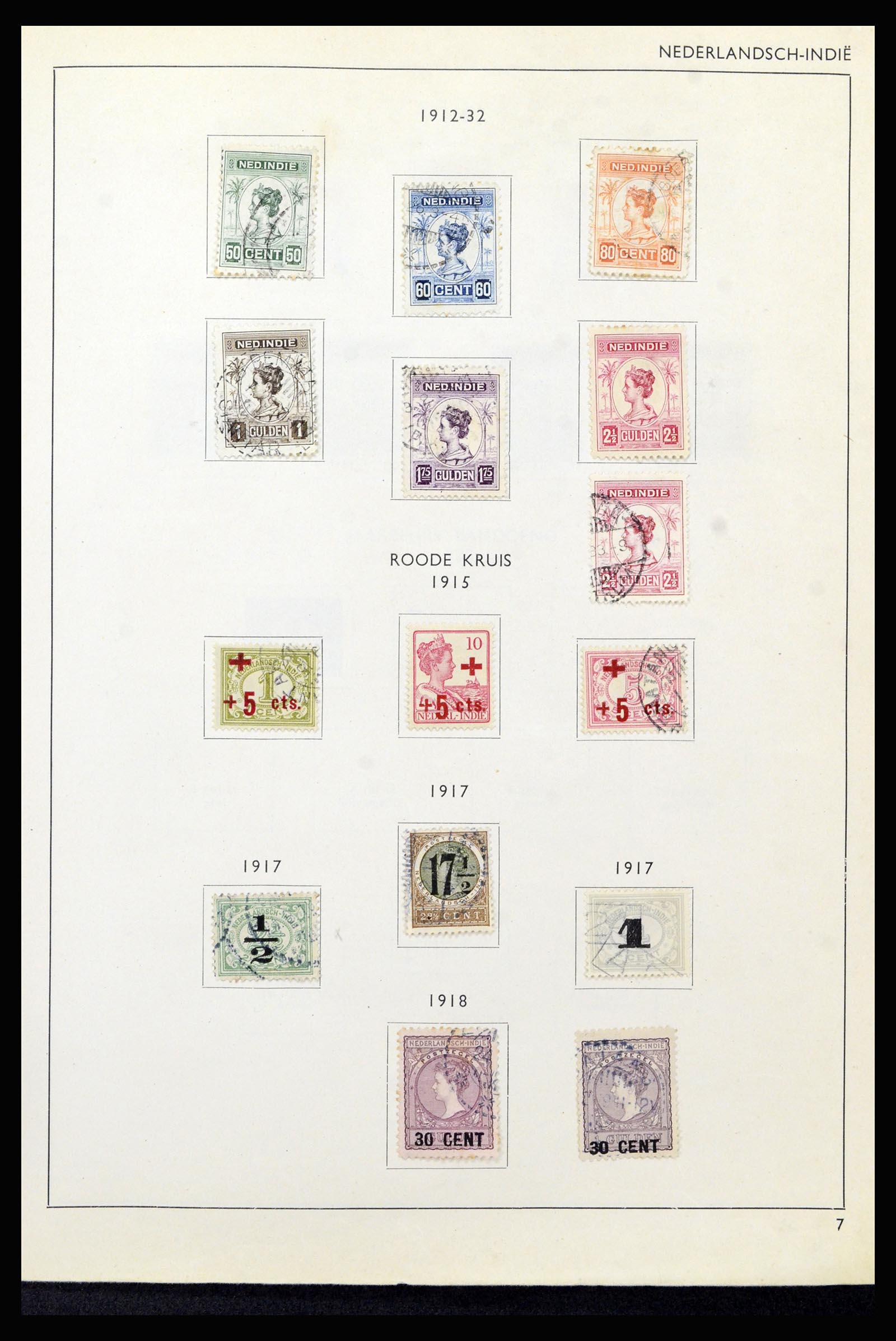 37217 007 - Postzegelverzameling 37217 Overzeese Gebiedsdelen 1864-1975.