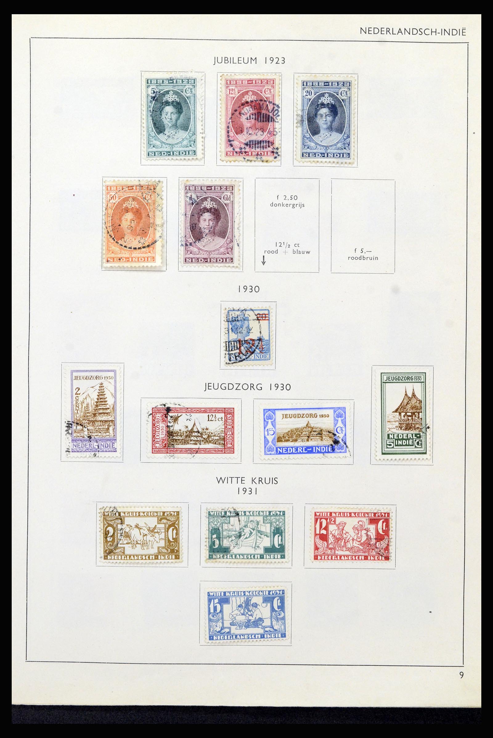 37217 009 - Postzegelverzameling 37217 Overzeese Gebiedsdelen 1864-1975.