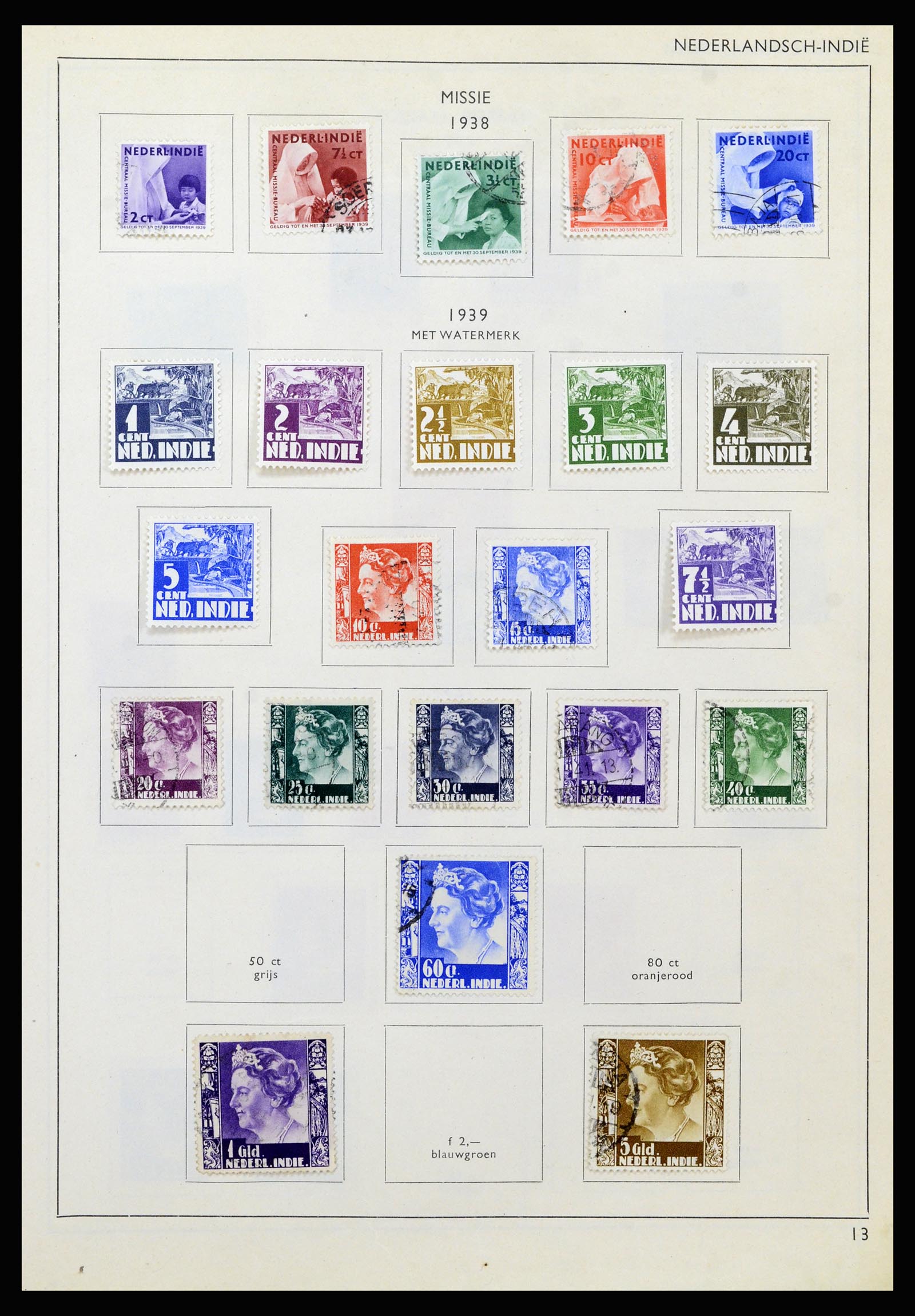 37217 013 - Stamp collection 37217 Dutch territories 1864-1975.