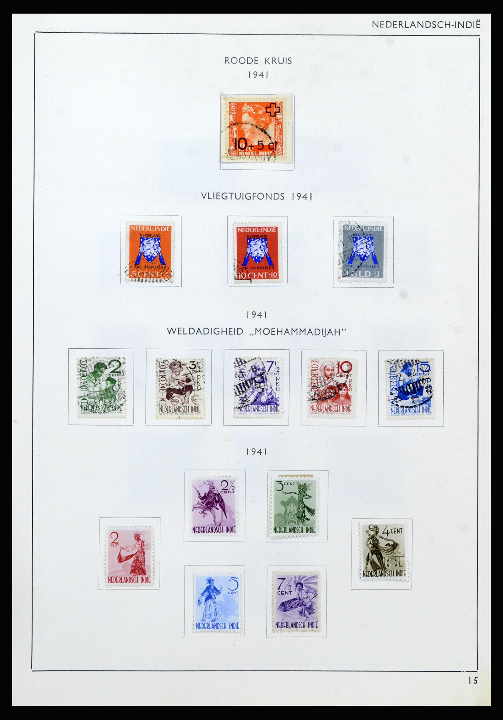 37217 015 - Stamp collection 37217 Dutch territories 1864-1975.