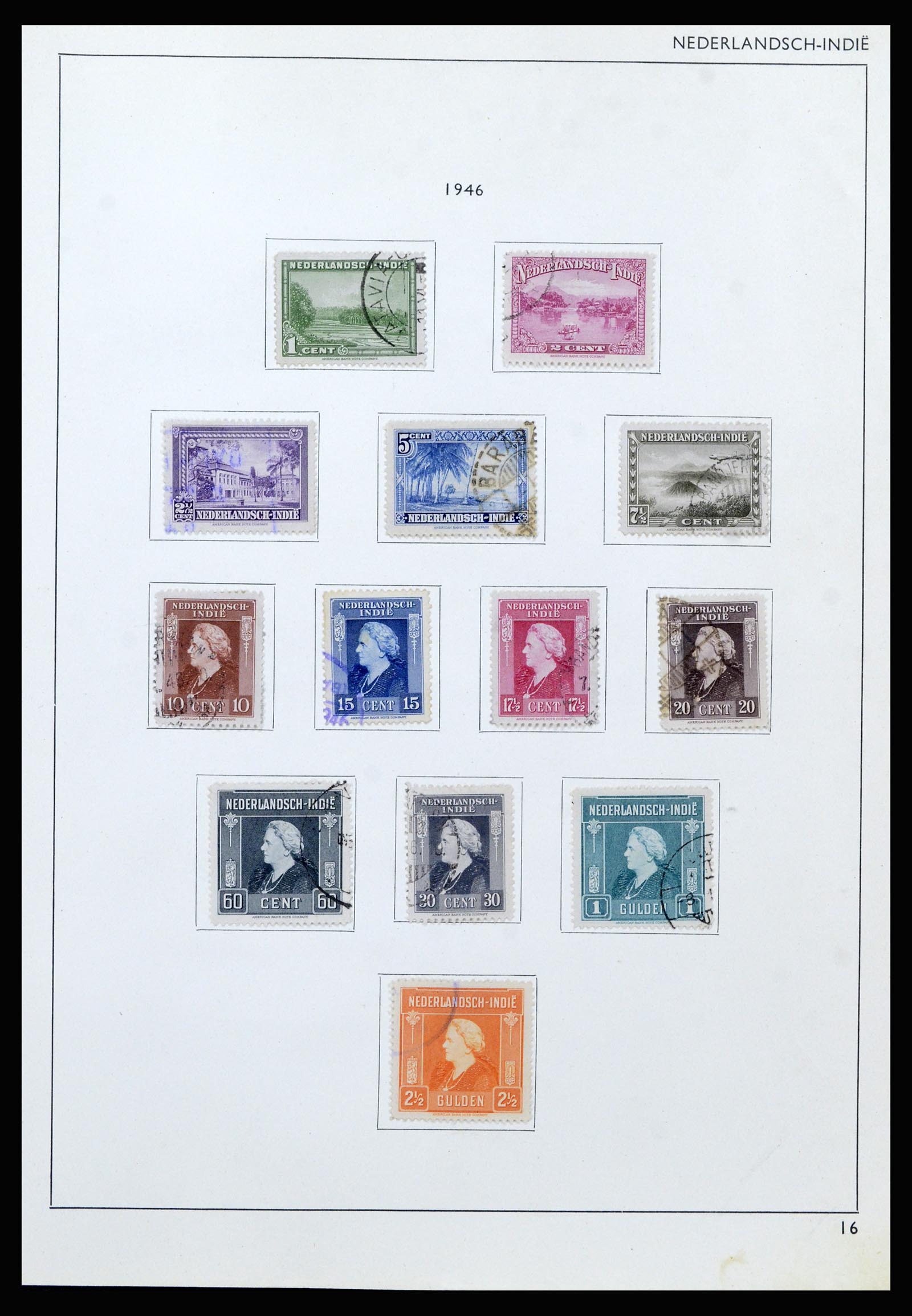 37217 016 - Stamp collection 37217 Dutch territories 1864-1975.