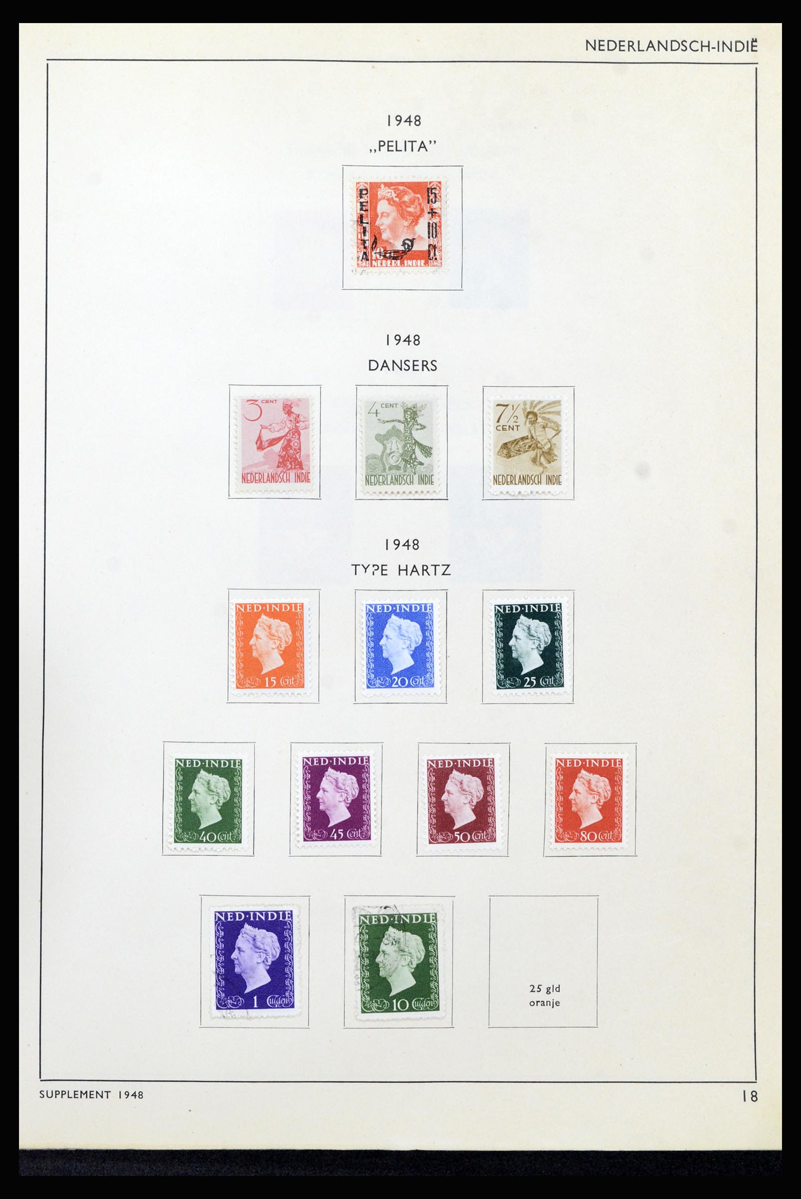 37217 017 - Stamp collection 37217 Dutch territories 1864-1975.