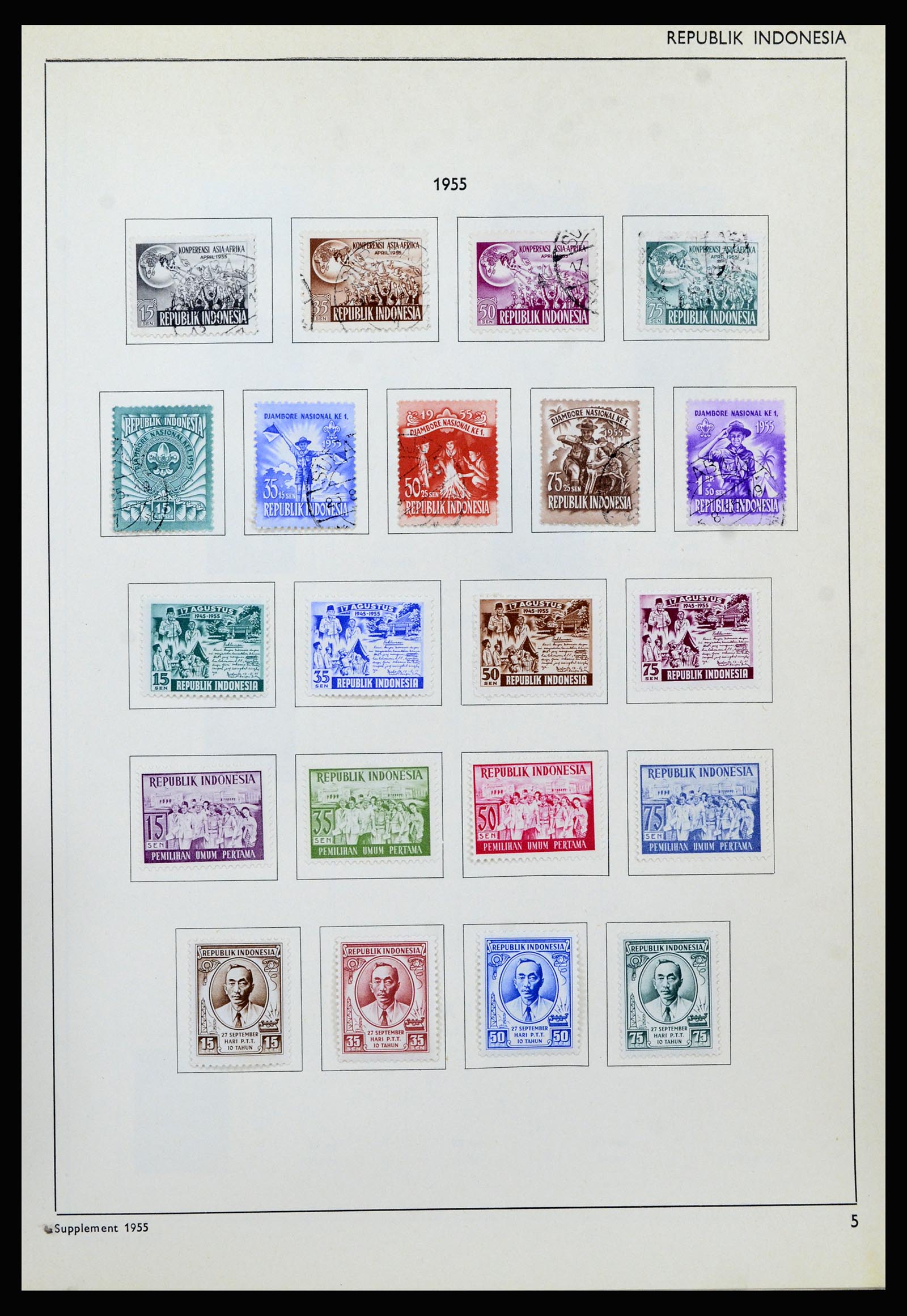 37217 026 - Stamp collection 37217 Dutch territories 1864-1975.