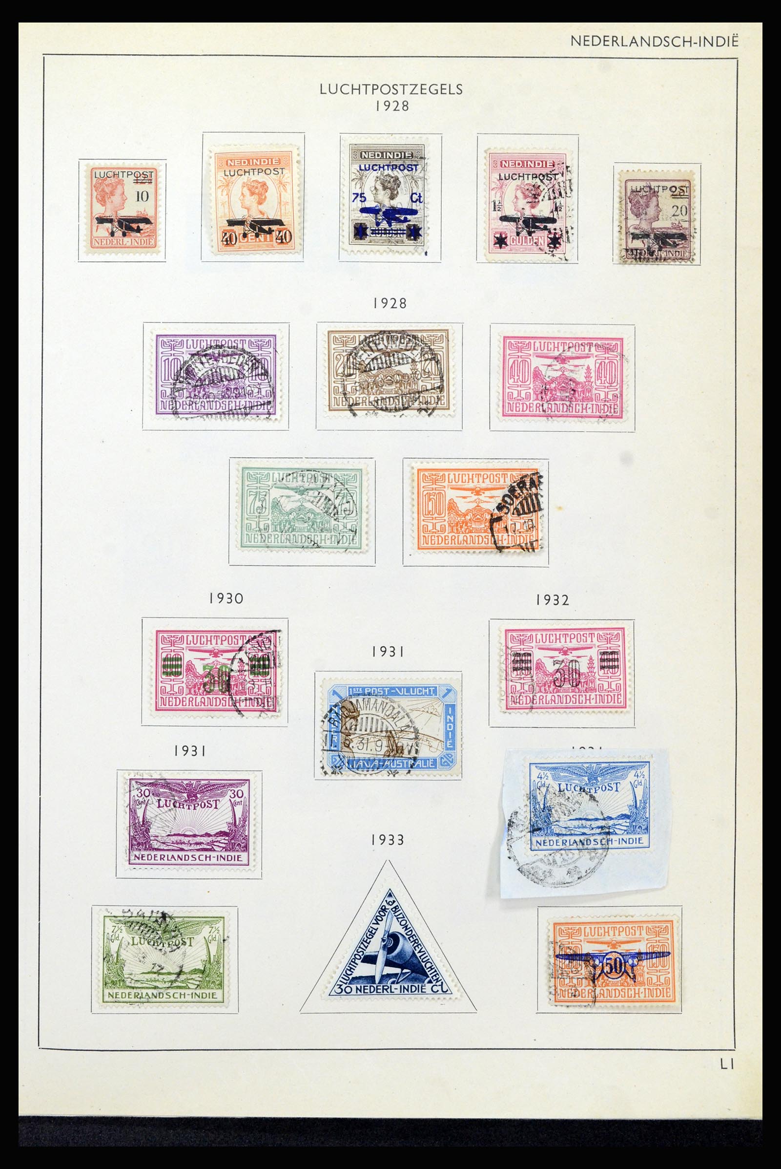 37217 032 - Postzegelverzameling 37217 Overzeese Gebiedsdelen 1864-1975.