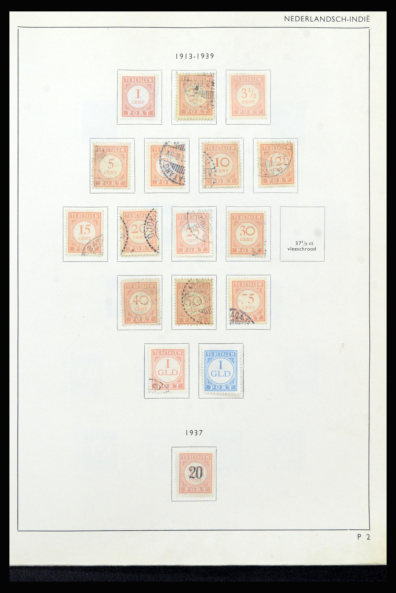 37217 034 - Stamp collection 37217 Dutch territories 1864-1975.