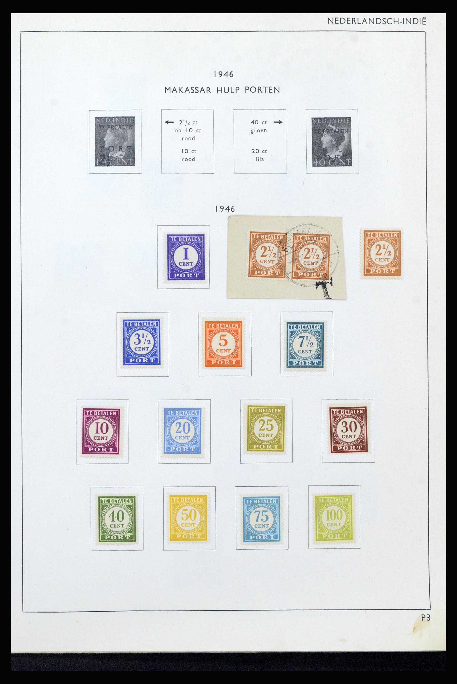 37217 035 - Stamp collection 37217 Dutch territories 1864-1975.