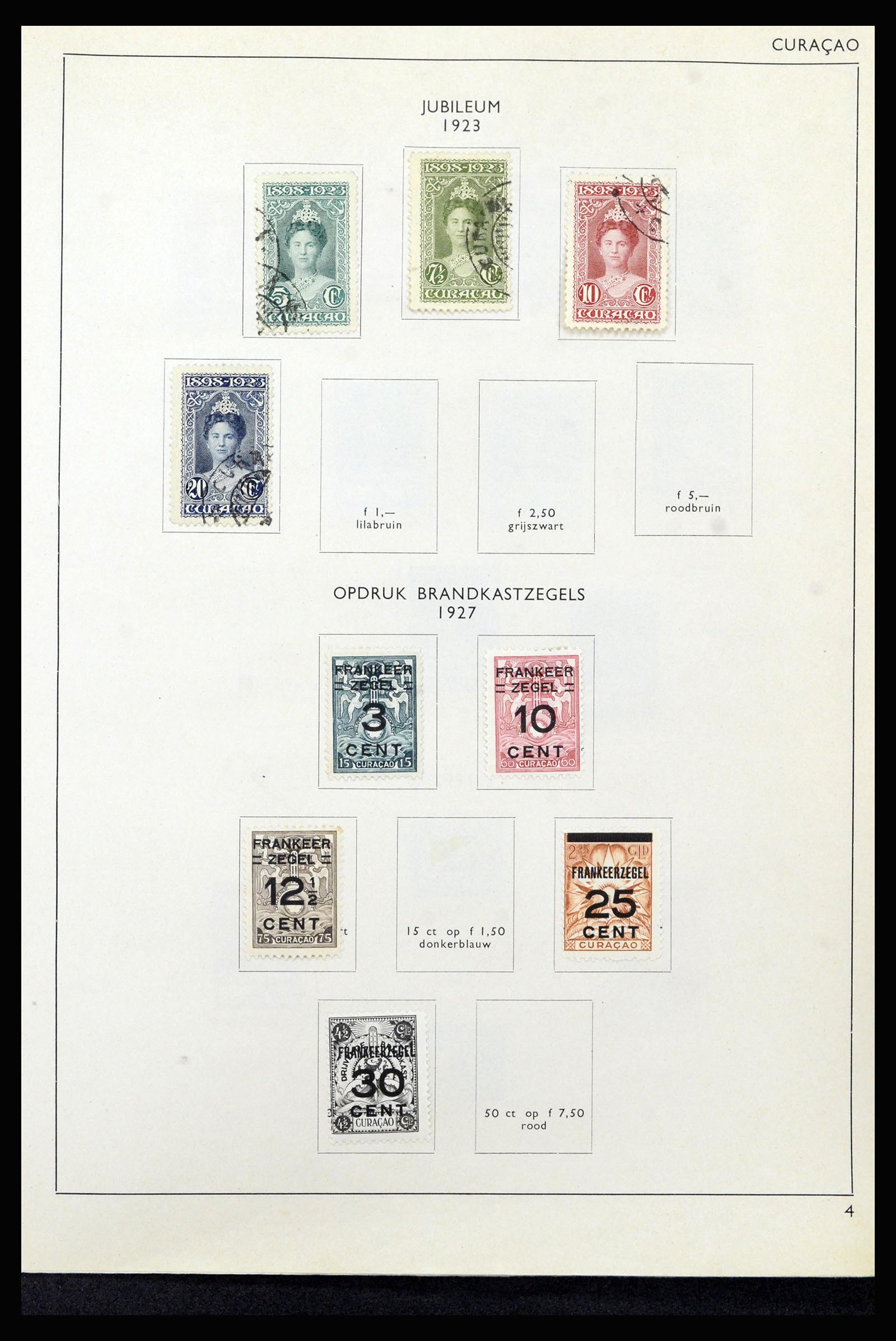 37217 040 - Stamp collection 37217 Dutch territories 1864-1975.