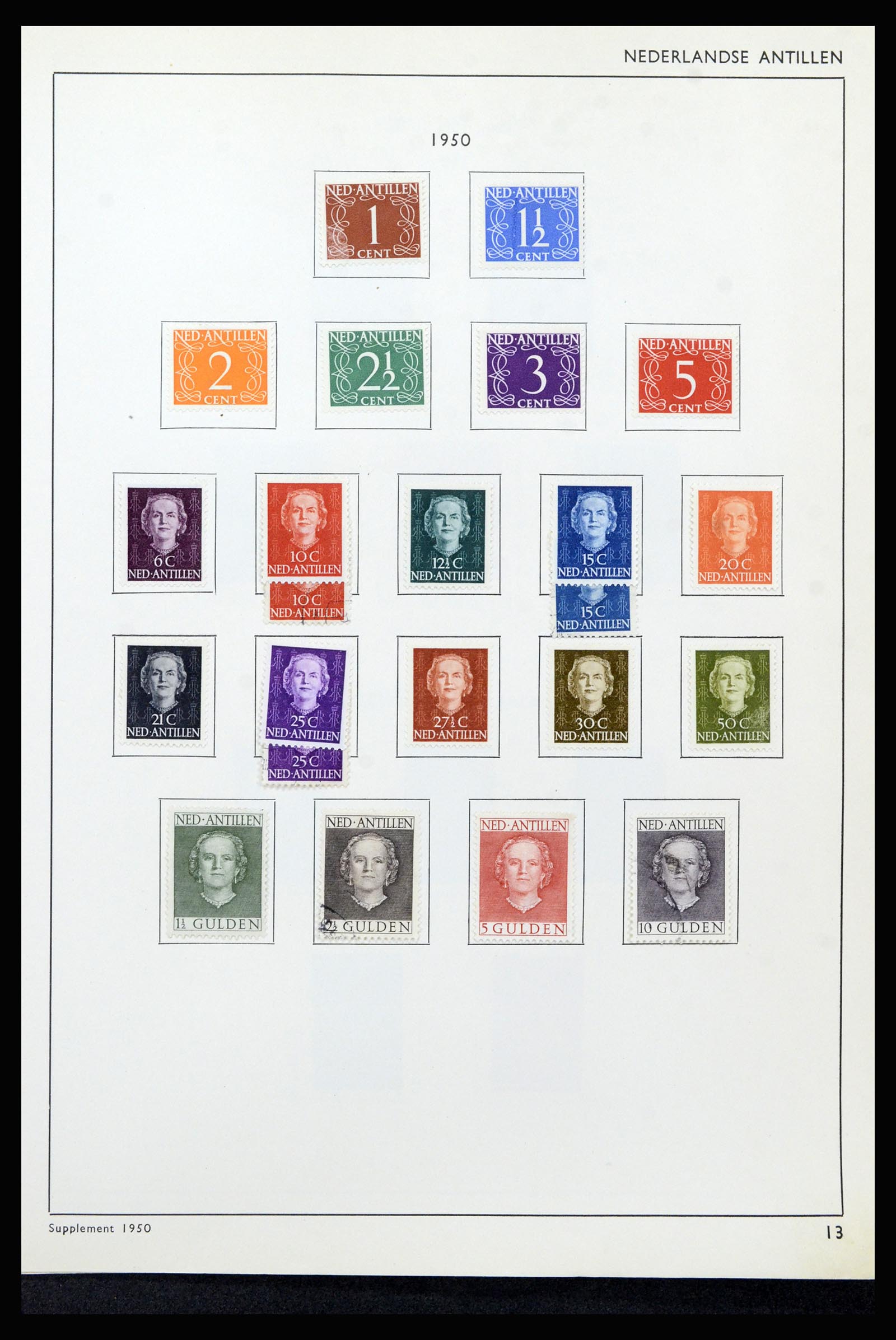 37217 049 - Stamp collection 37217 Dutch territories 1864-1975.