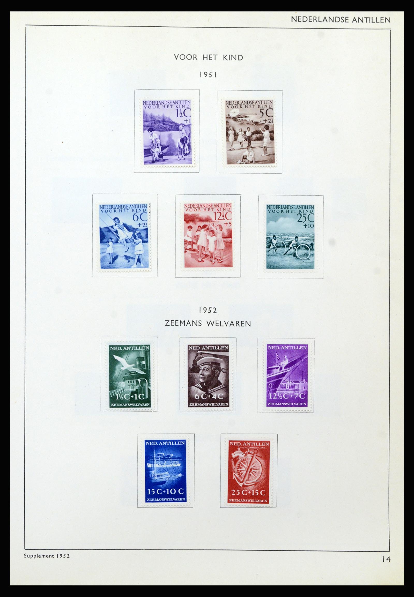 37217 050 - Stamp collection 37217 Dutch territories 1864-1975.