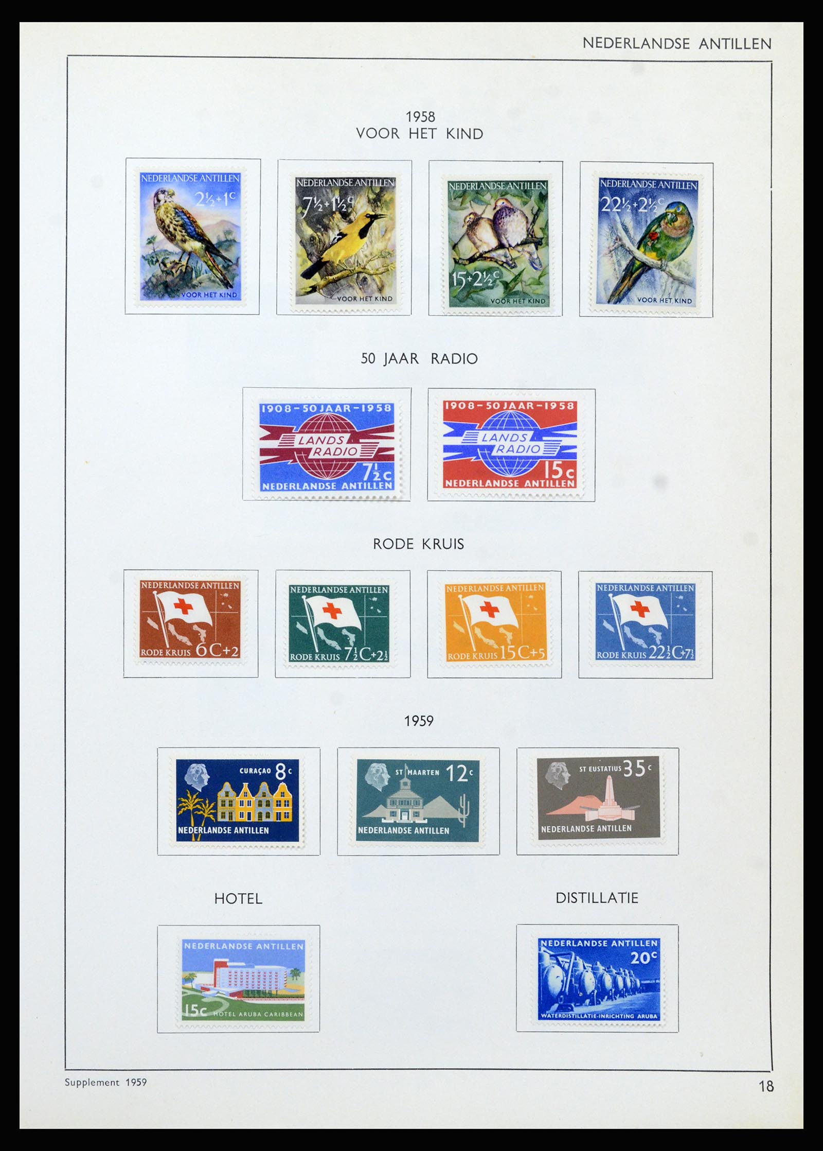 37217 054 - Postzegelverzameling 37217 Overzeese Gebiedsdelen 1864-1975.