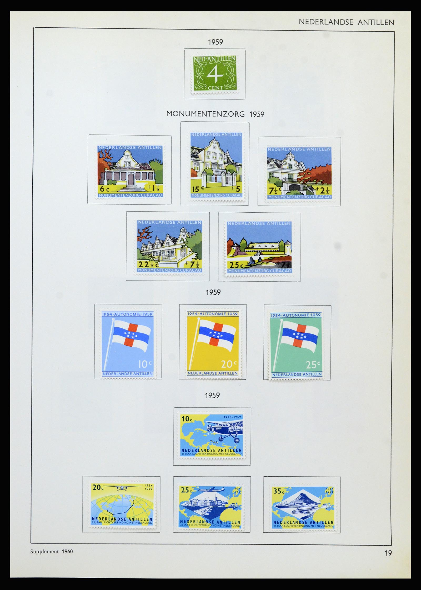 37217 055 - Stamp collection 37217 Dutch territories 1864-1975.