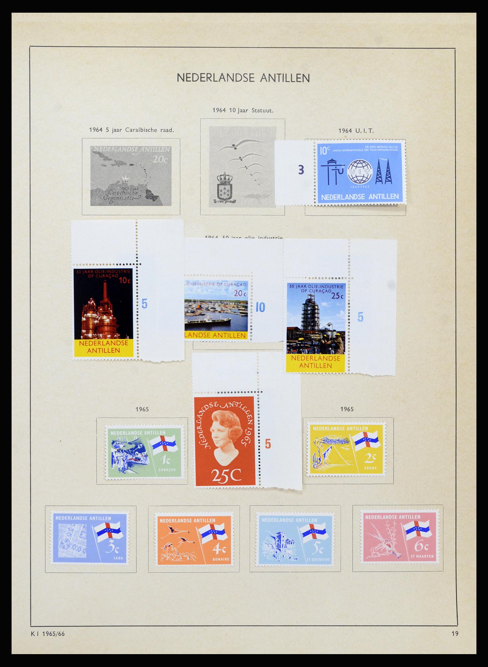 37217 059 - Postzegelverzameling 37217 Overzeese Gebiedsdelen 1864-1975.