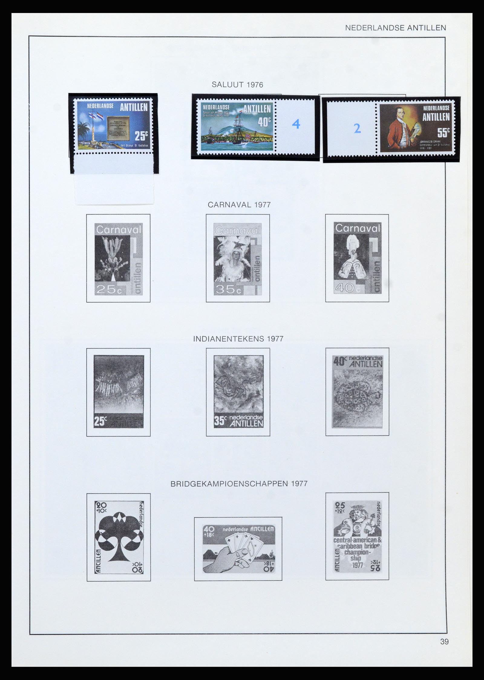 37217 075 - Postzegelverzameling 37217 Overzeese Gebiedsdelen 1864-1975.