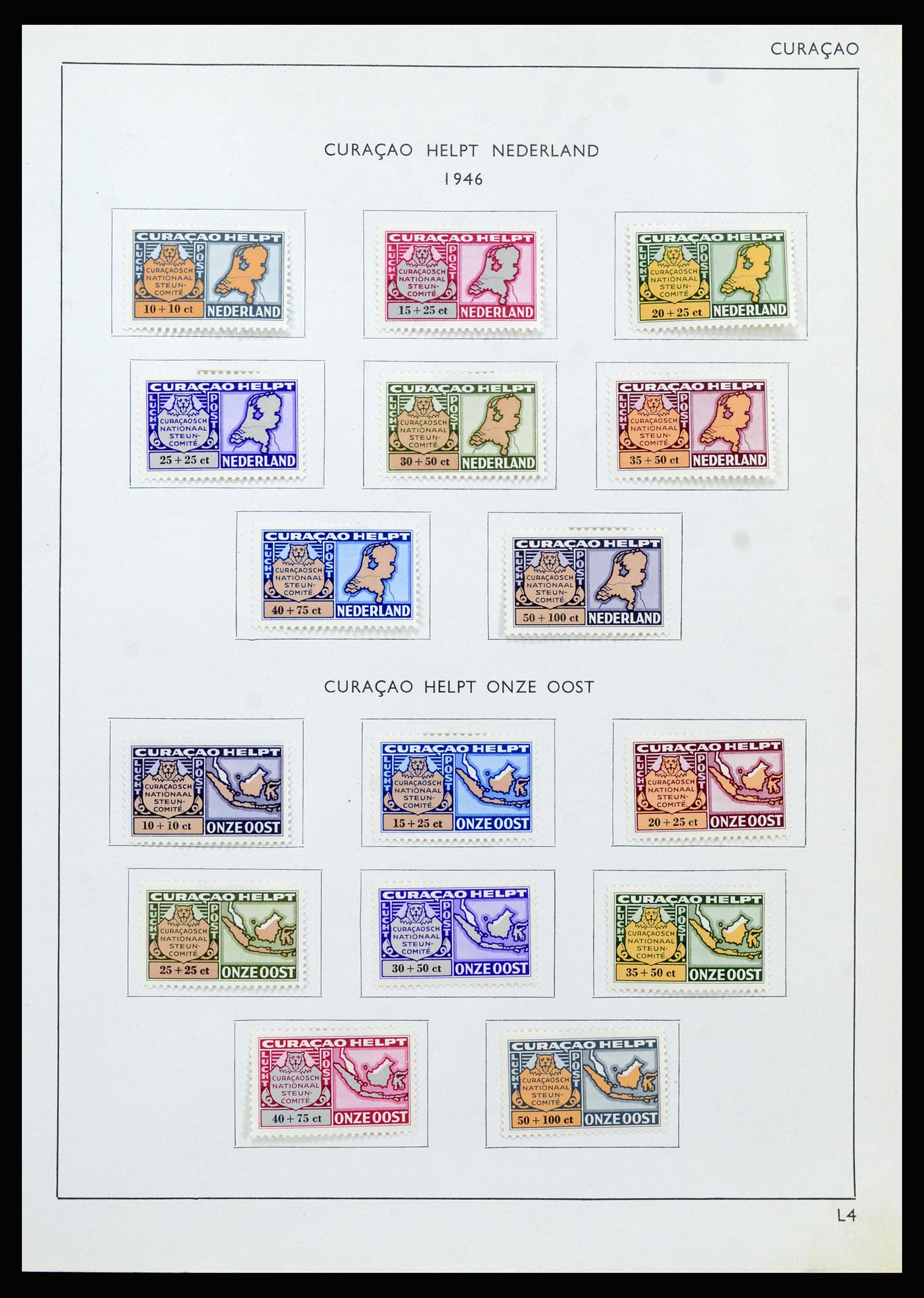 37217 079 - Stamp collection 37217 Dutch territories 1864-1975.