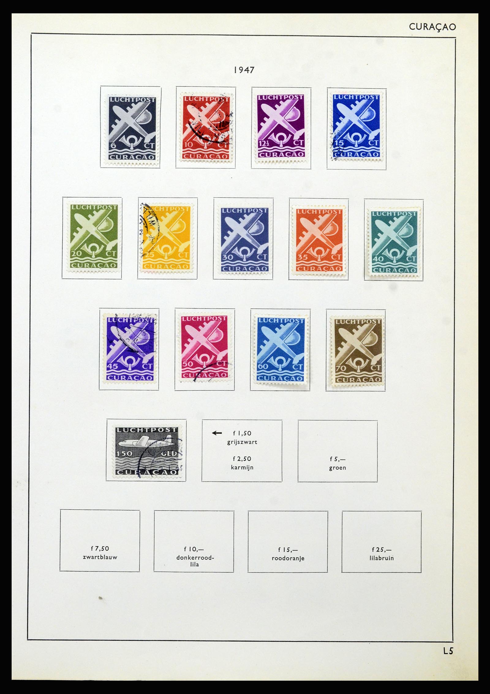 37217 080 - Stamp collection 37217 Dutch territories 1864-1975.