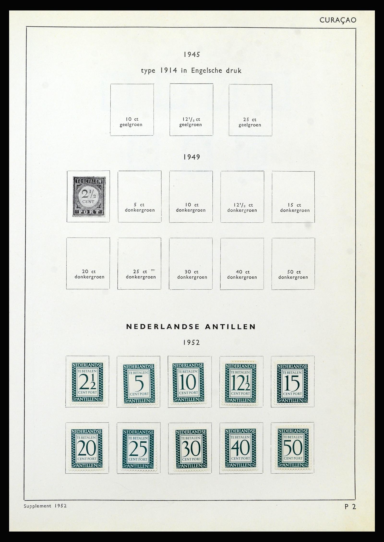 37217 082 - Stamp collection 37217 Dutch territories 1864-1975.