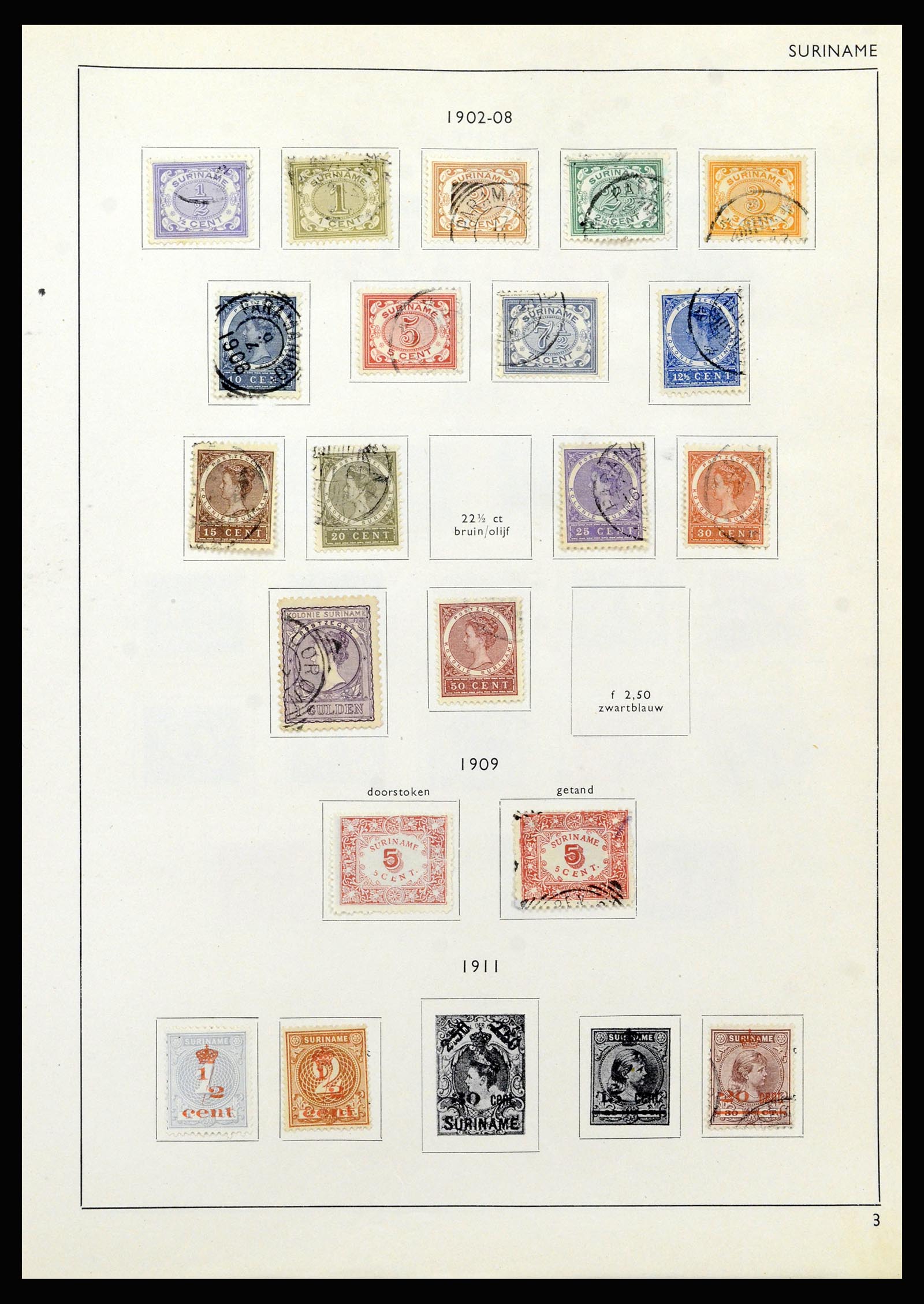 37217 086 - Stamp collection 37217 Dutch territories 1864-1975.