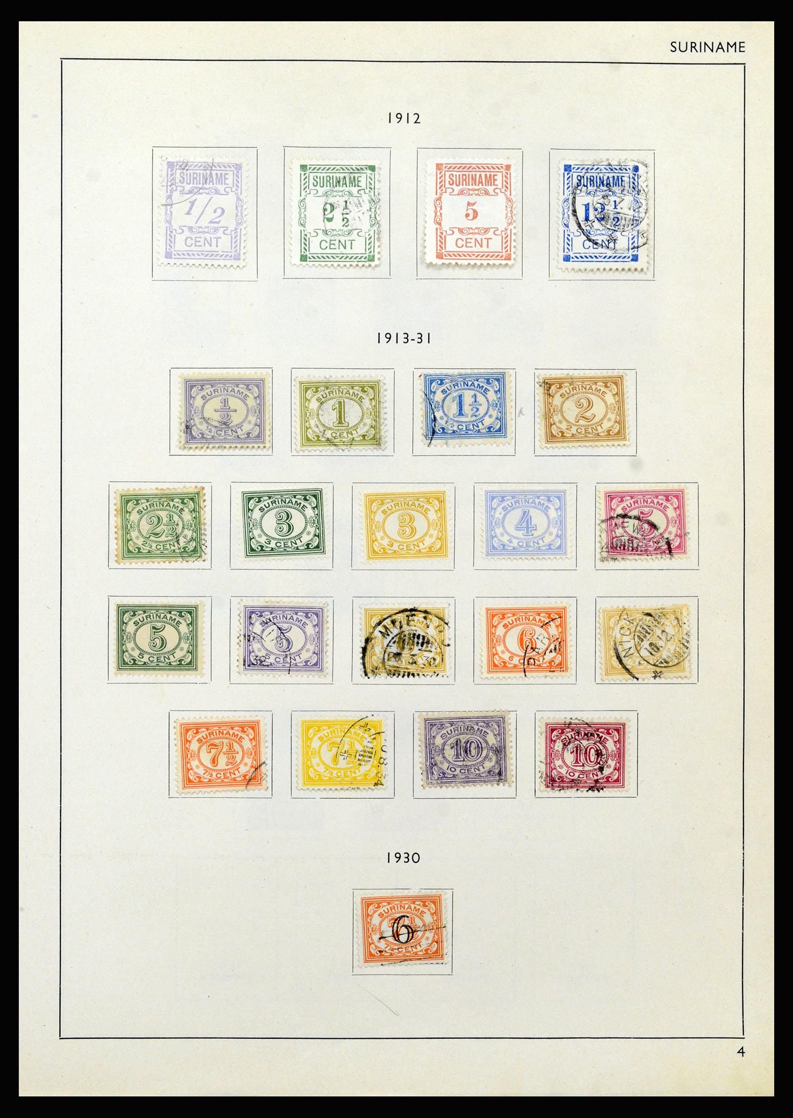 37217 087 - Stamp collection 37217 Dutch territories 1864-1975.