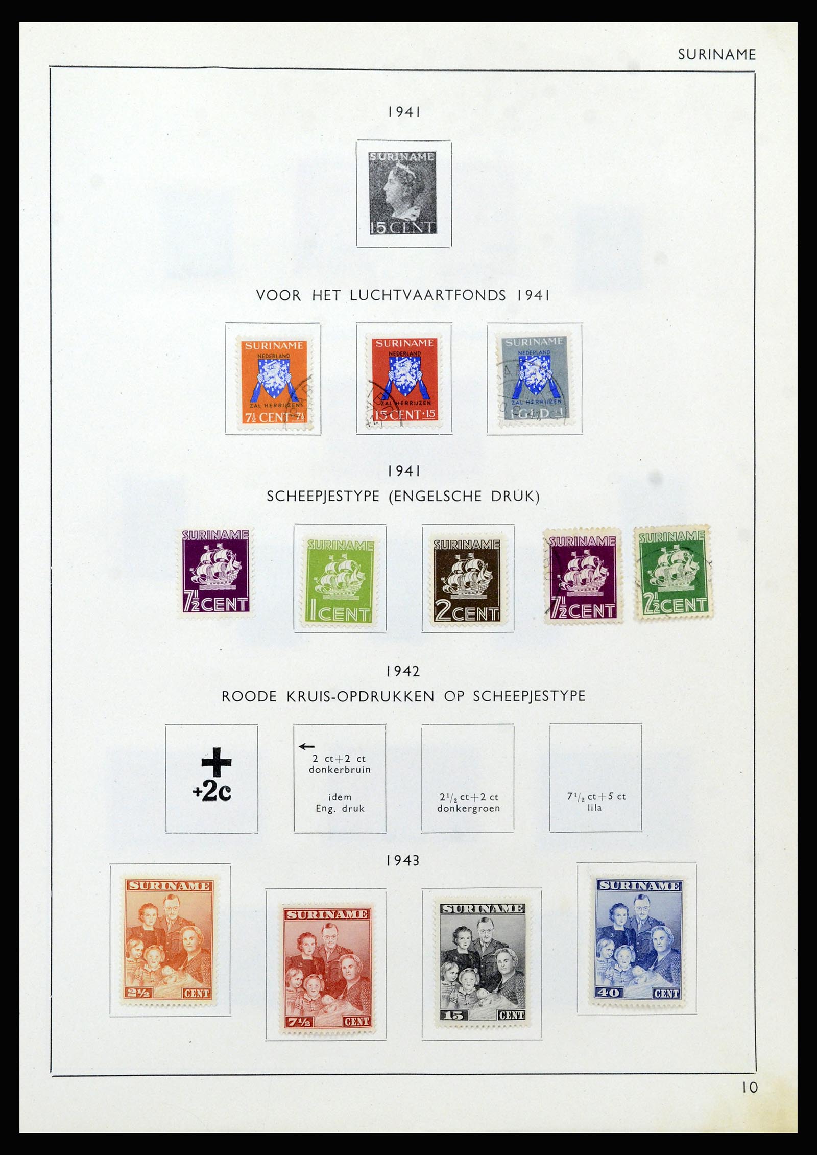 37217 093 - Stamp collection 37217 Dutch territories 1864-1975.