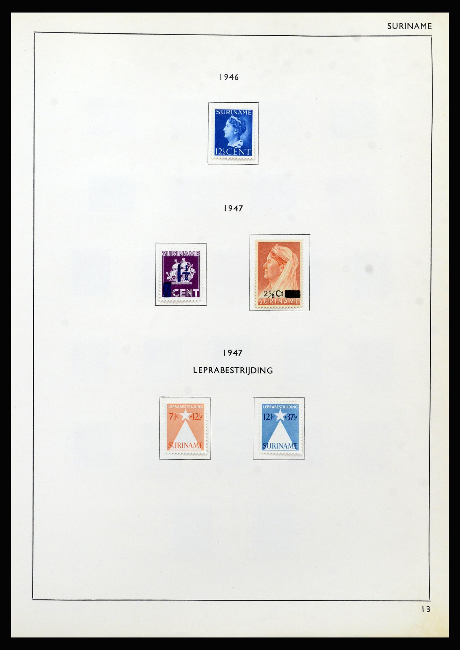 37217 096 - Stamp collection 37217 Dutch territories 1864-1975.