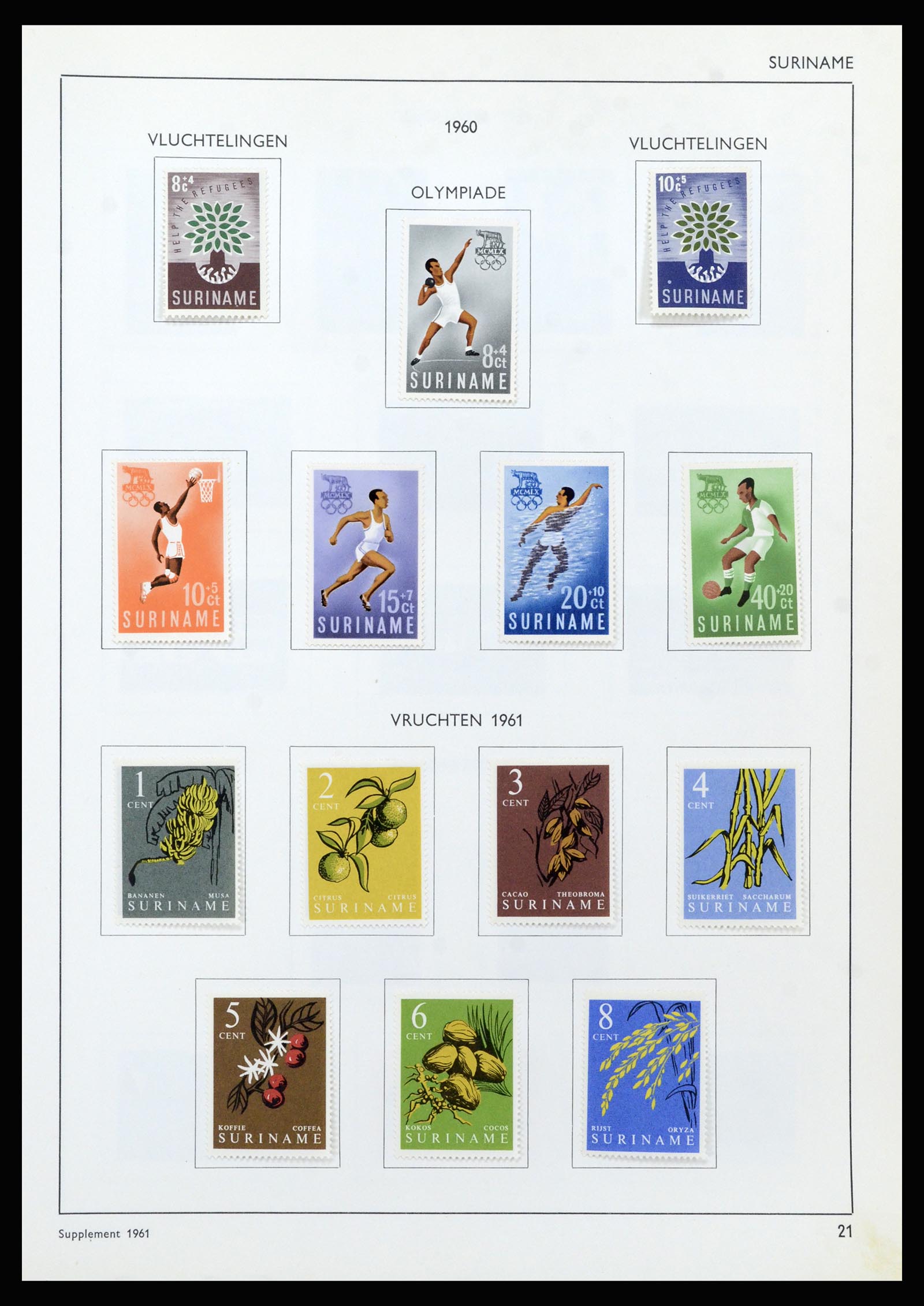37217 104 - Stamp collection 37217 Dutch territories 1864-1975.