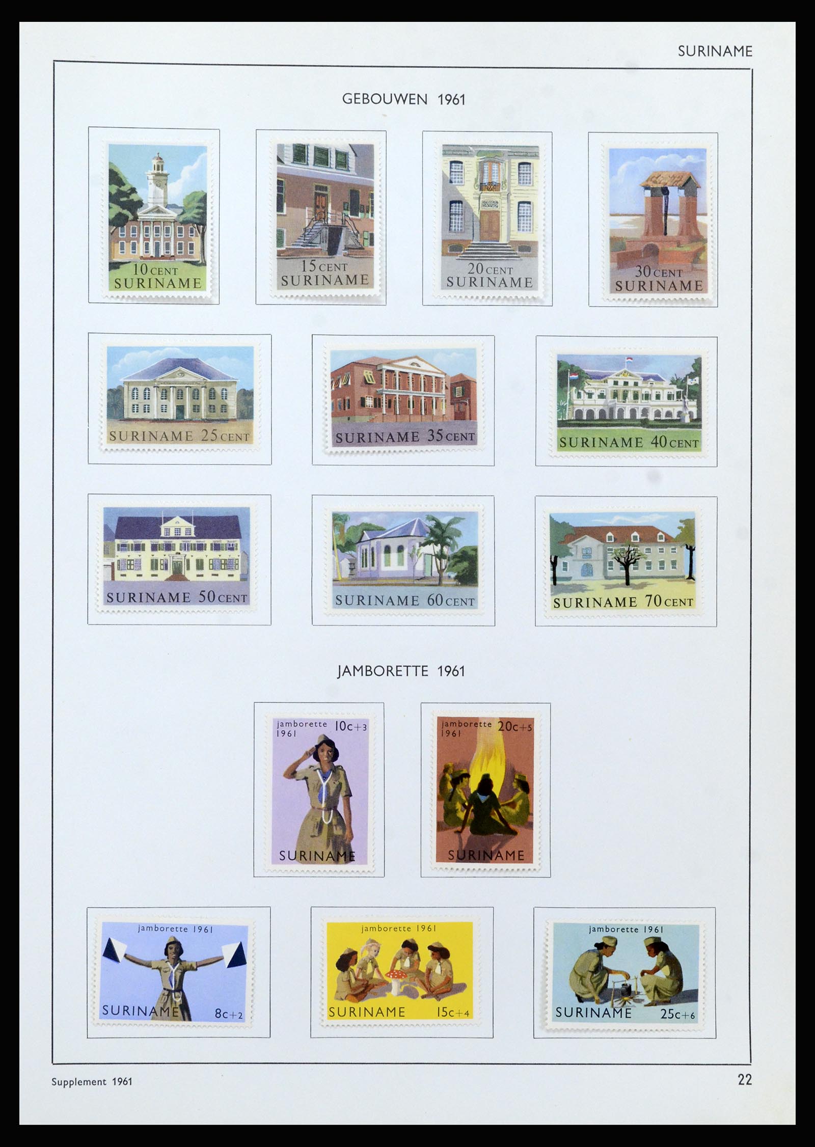 37217 105 - Postzegelverzameling 37217 Overzeese Gebiedsdelen 1864-1975.