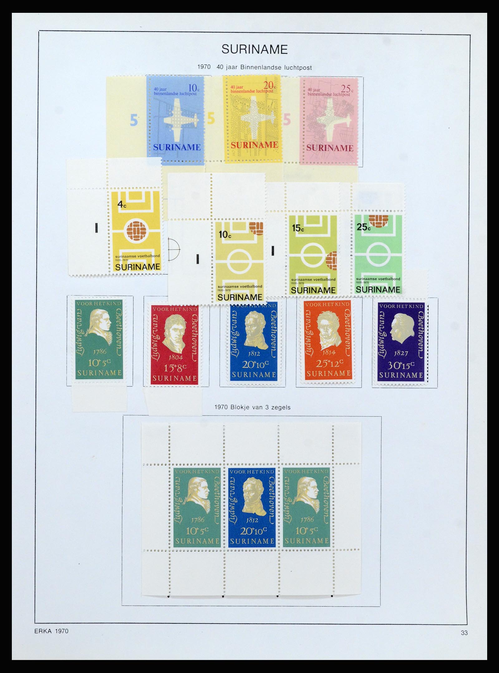 37217 121 - Stamp collection 37217 Dutch territories 1864-1975.