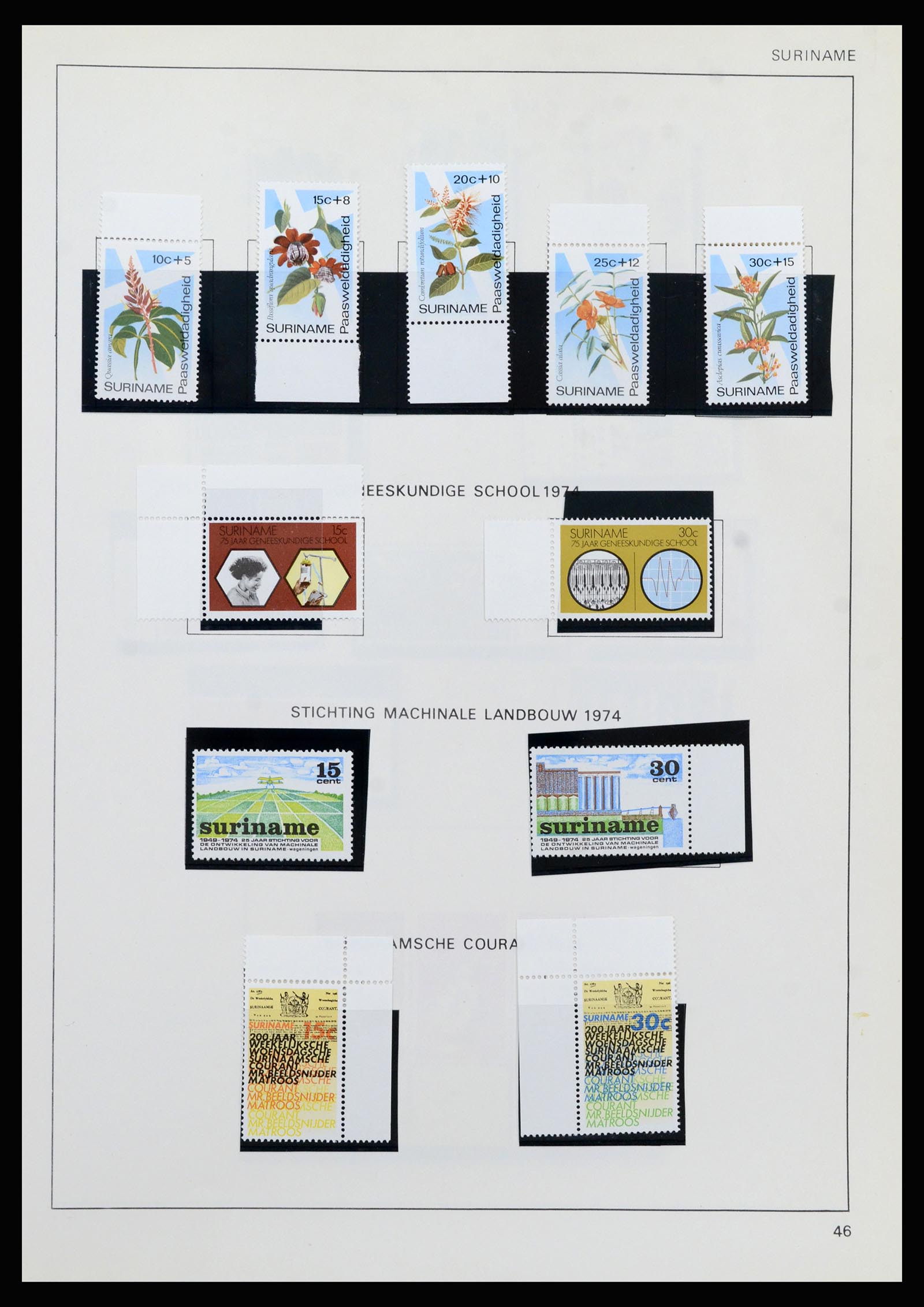 37217 128 - Stamp collection 37217 Dutch territories 1864-1975.