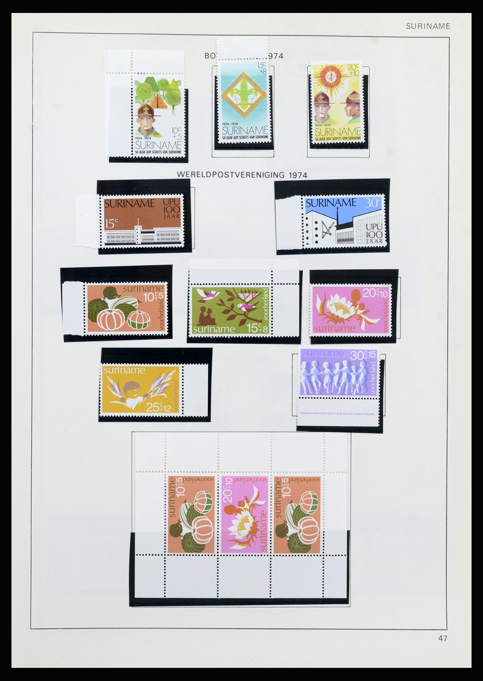 37217 129 - Postzegelverzameling 37217 Overzeese Gebiedsdelen 1864-1975.