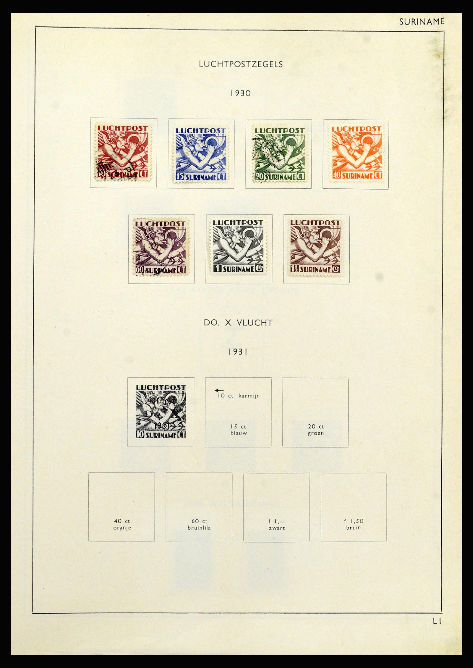 37217 132 - Stamp collection 37217 Dutch territories 1864-1975.