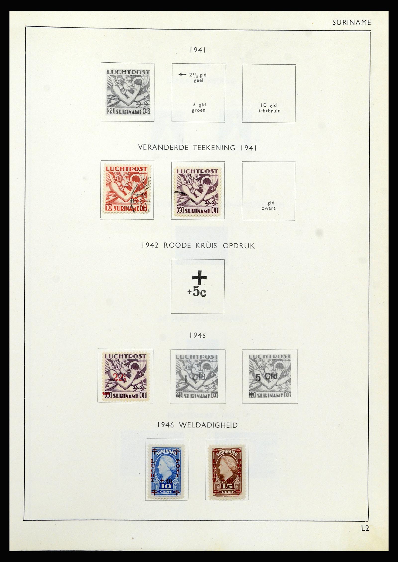37217 133 - Stamp collection 37217 Dutch territories 1864-1975.