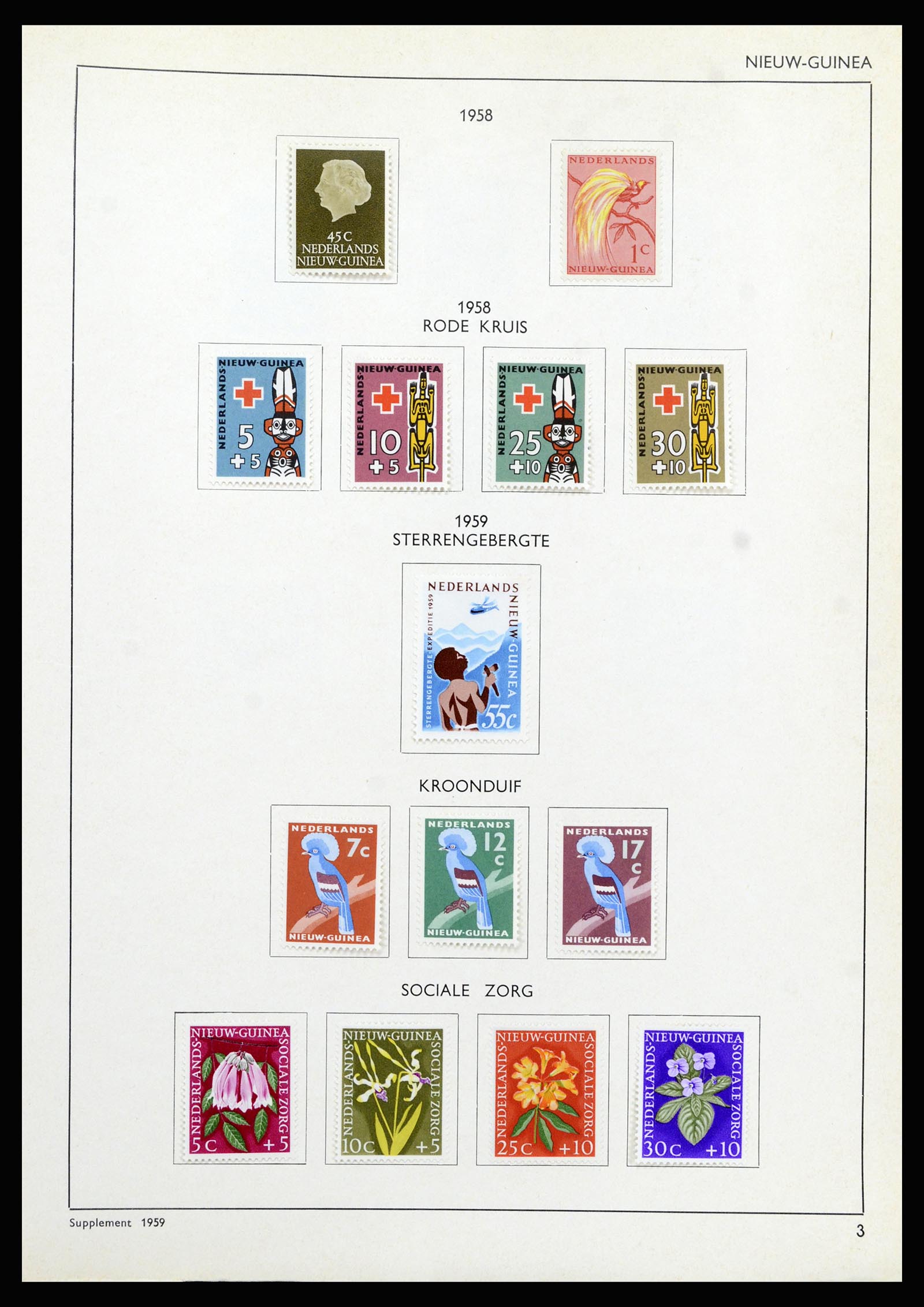 37217 141 - Stamp collection 37217 Dutch territories 1864-1975.