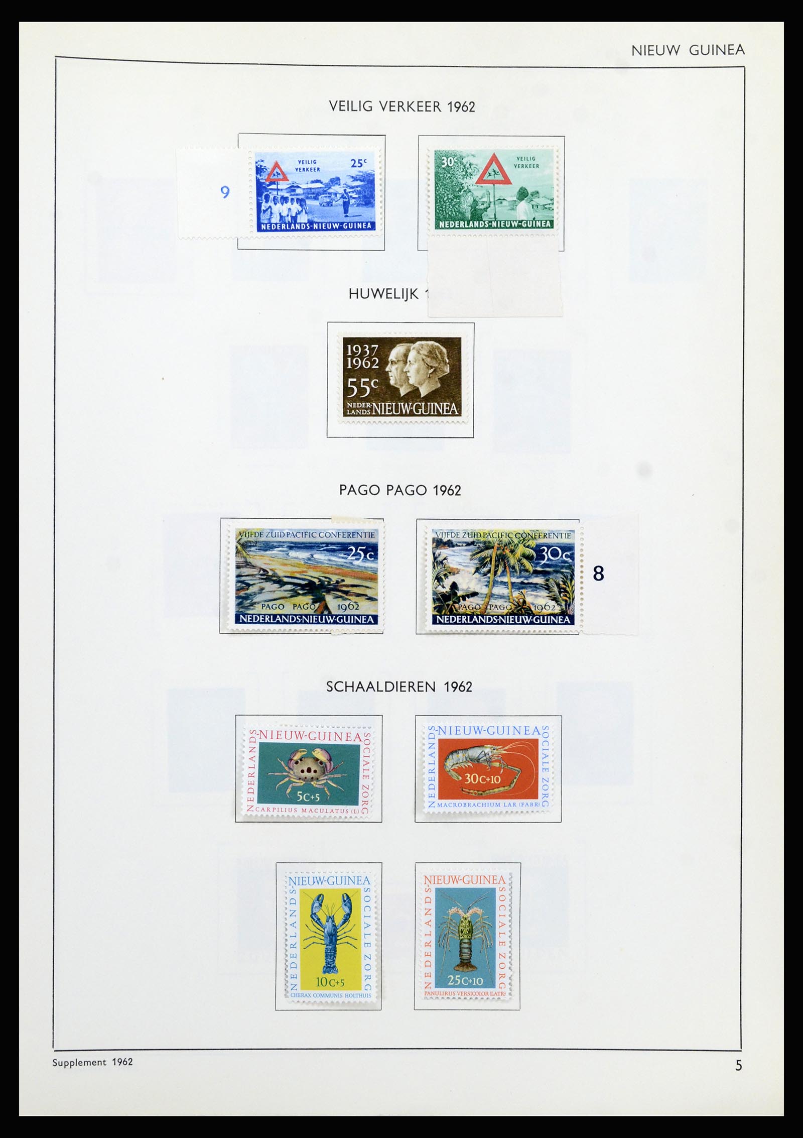 37217 144 - Postzegelverzameling 37217 Overzeese Gebiedsdelen 1864-1975.