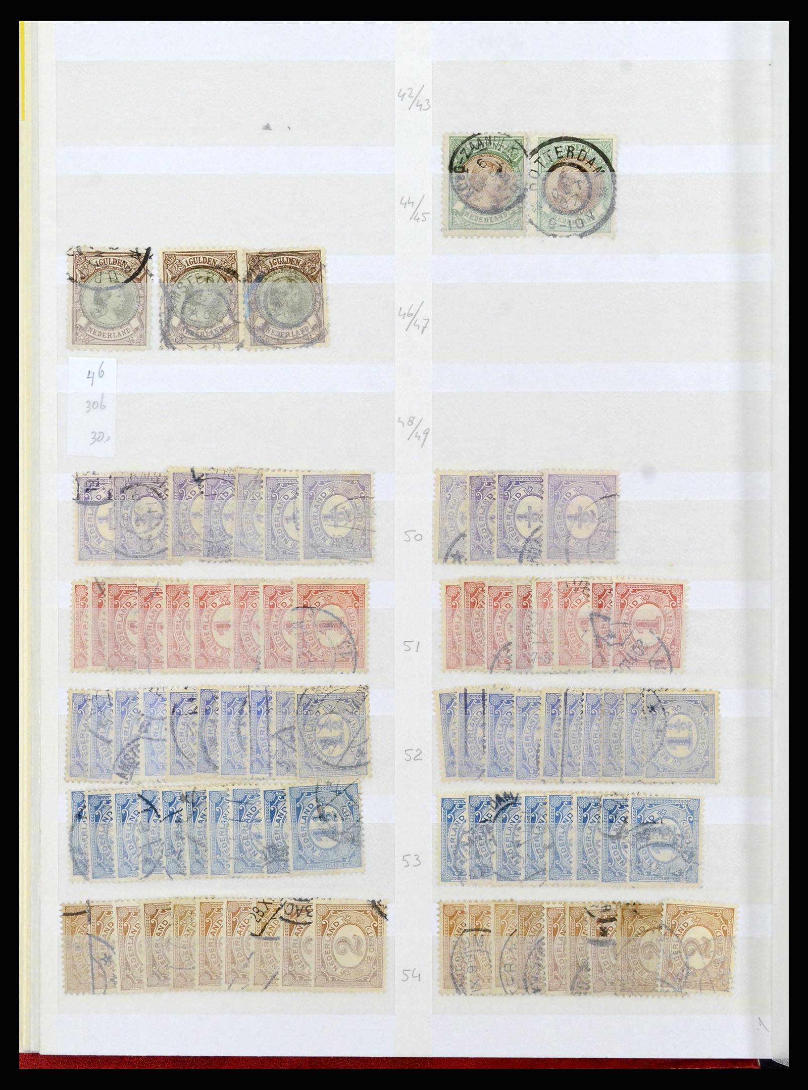 37218 004 - Postzegelverzameling 37218 Nederland 1852-1967.