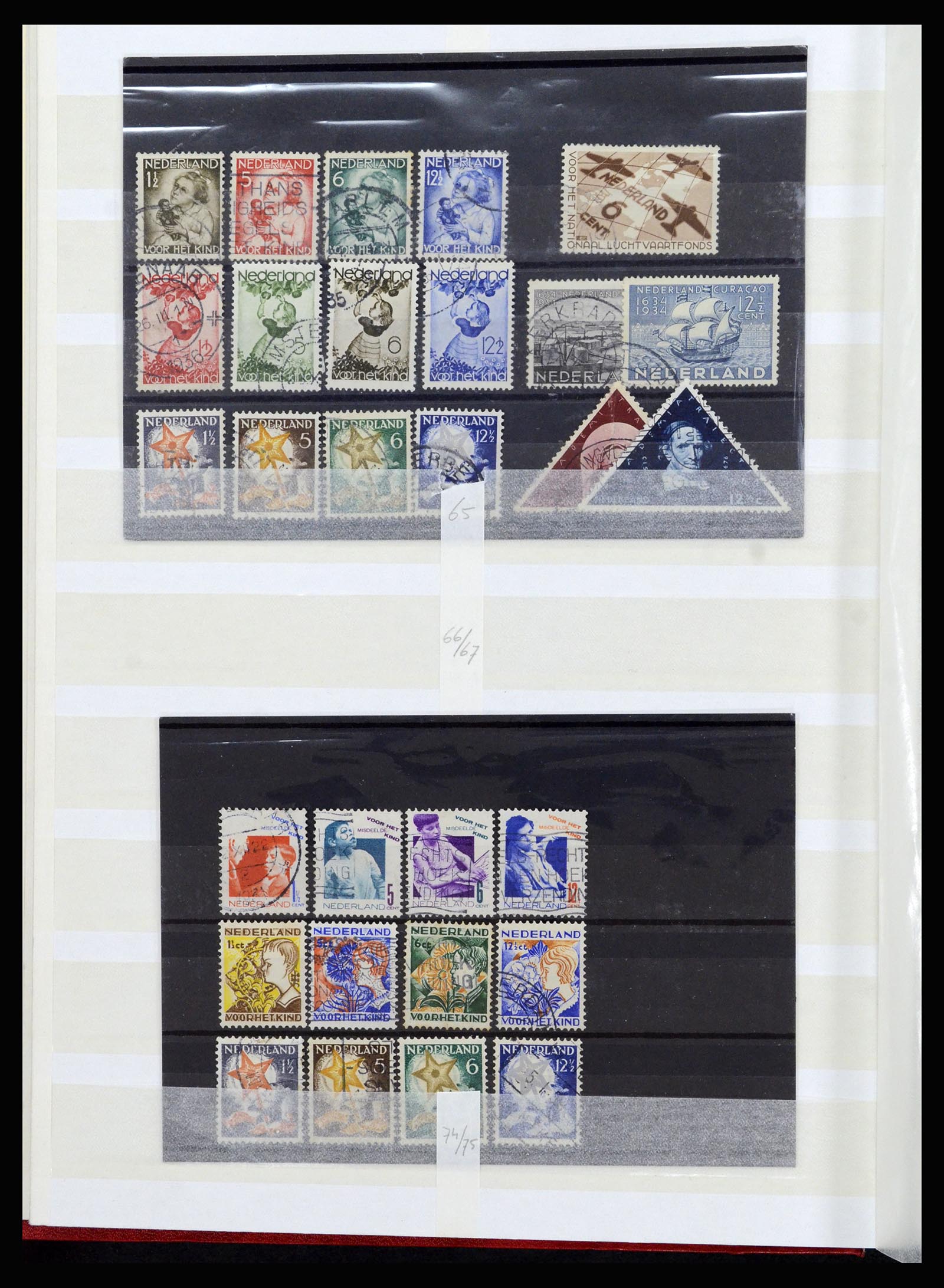 37218 006 - Stamp collection 37218 Netherlands 1852-1967.
