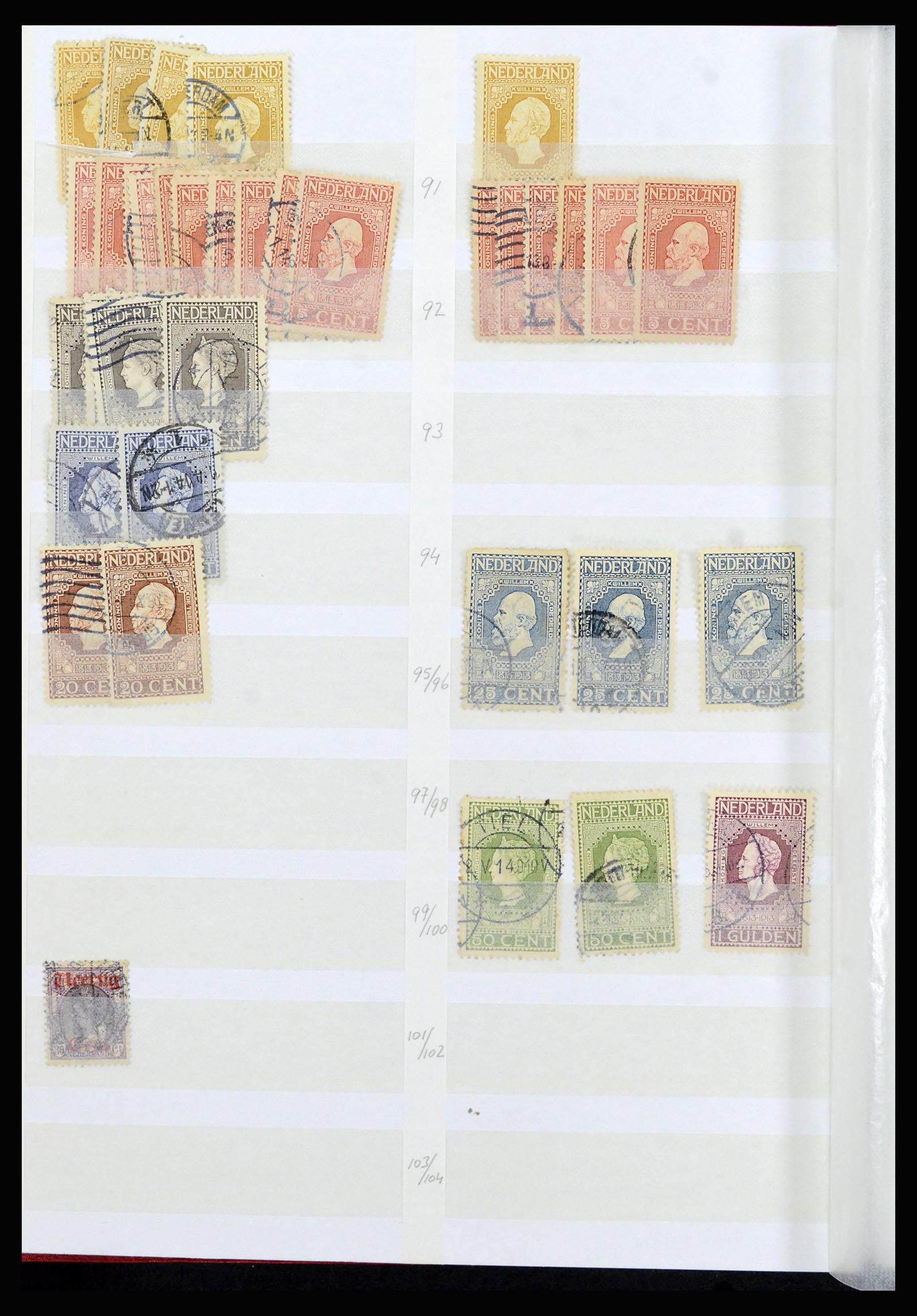 37218 008 - Postzegelverzameling 37218 Nederland 1852-1967.